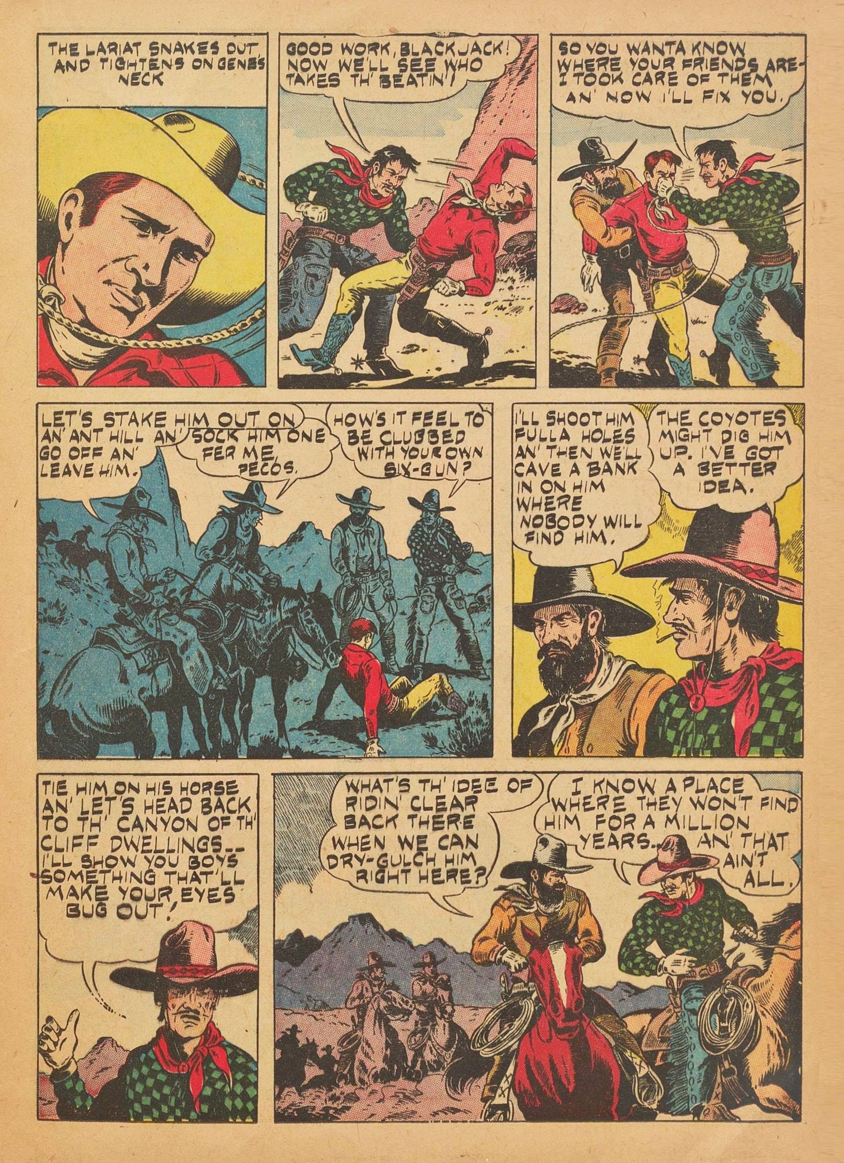 Read online Gene Autry Comics comic -  Issue #3 - 25