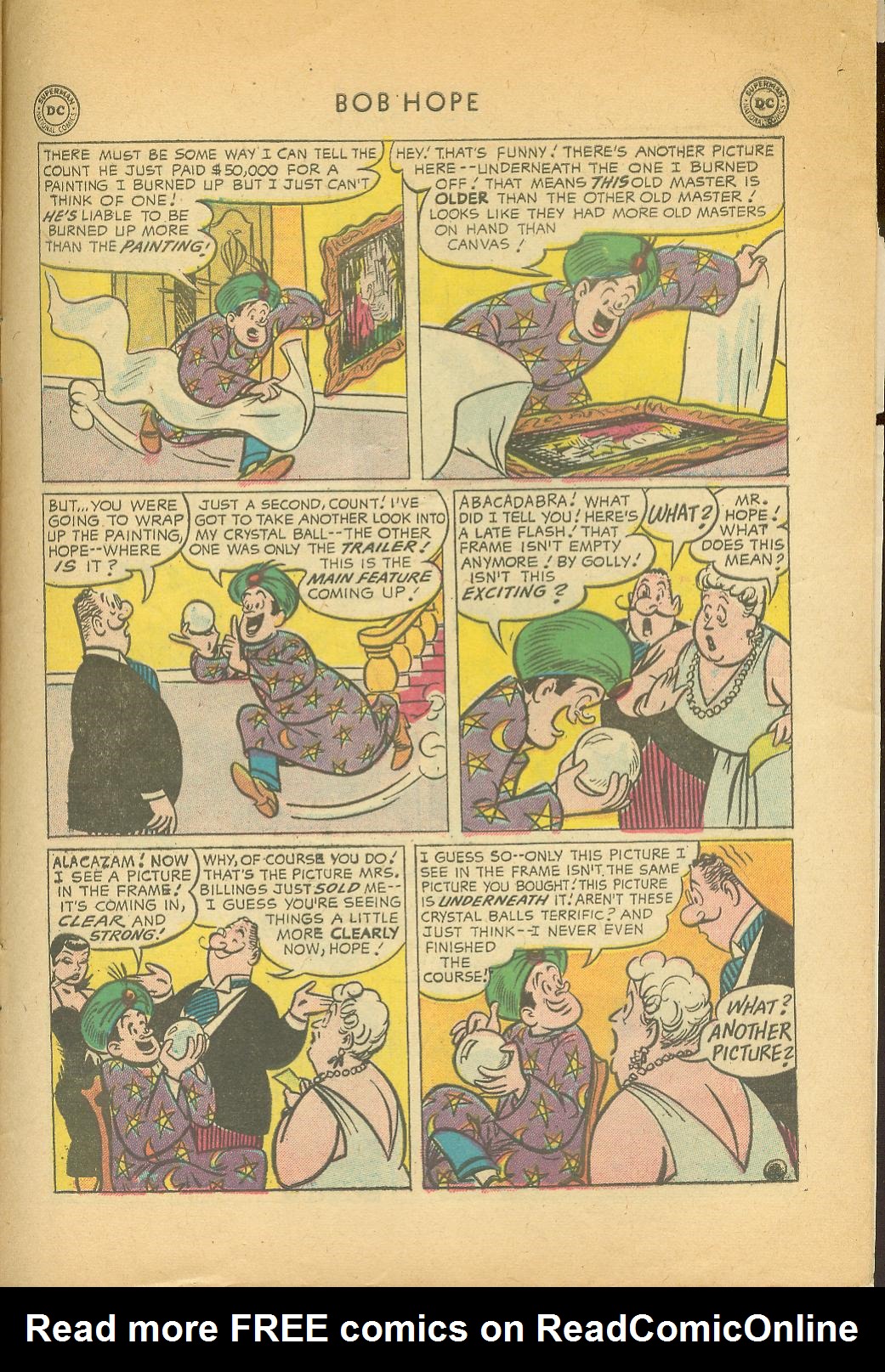 Read online The Adventures of Bob Hope comic -  Issue #40 - 29