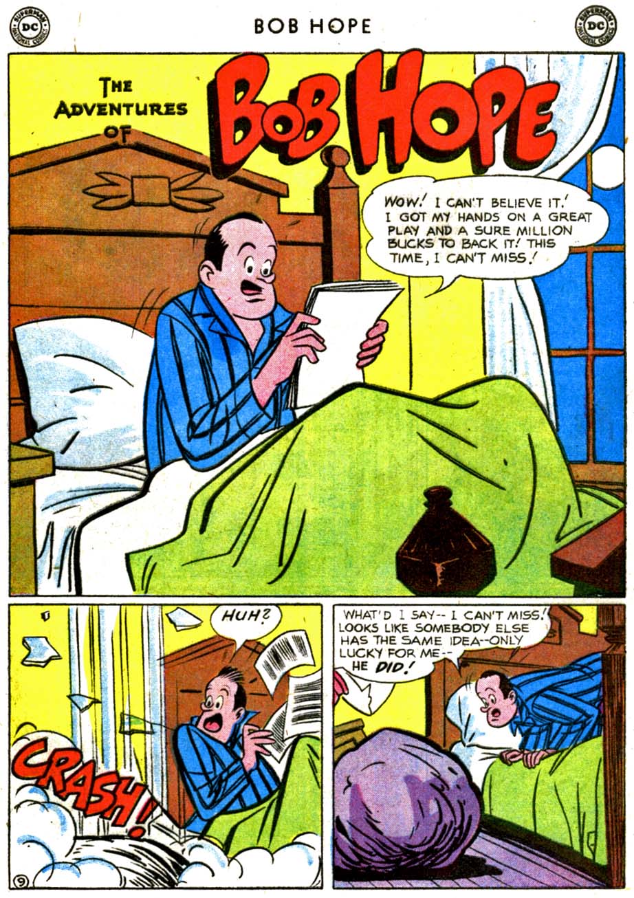 Read online The Adventures of Bob Hope comic -  Issue #62 - 13