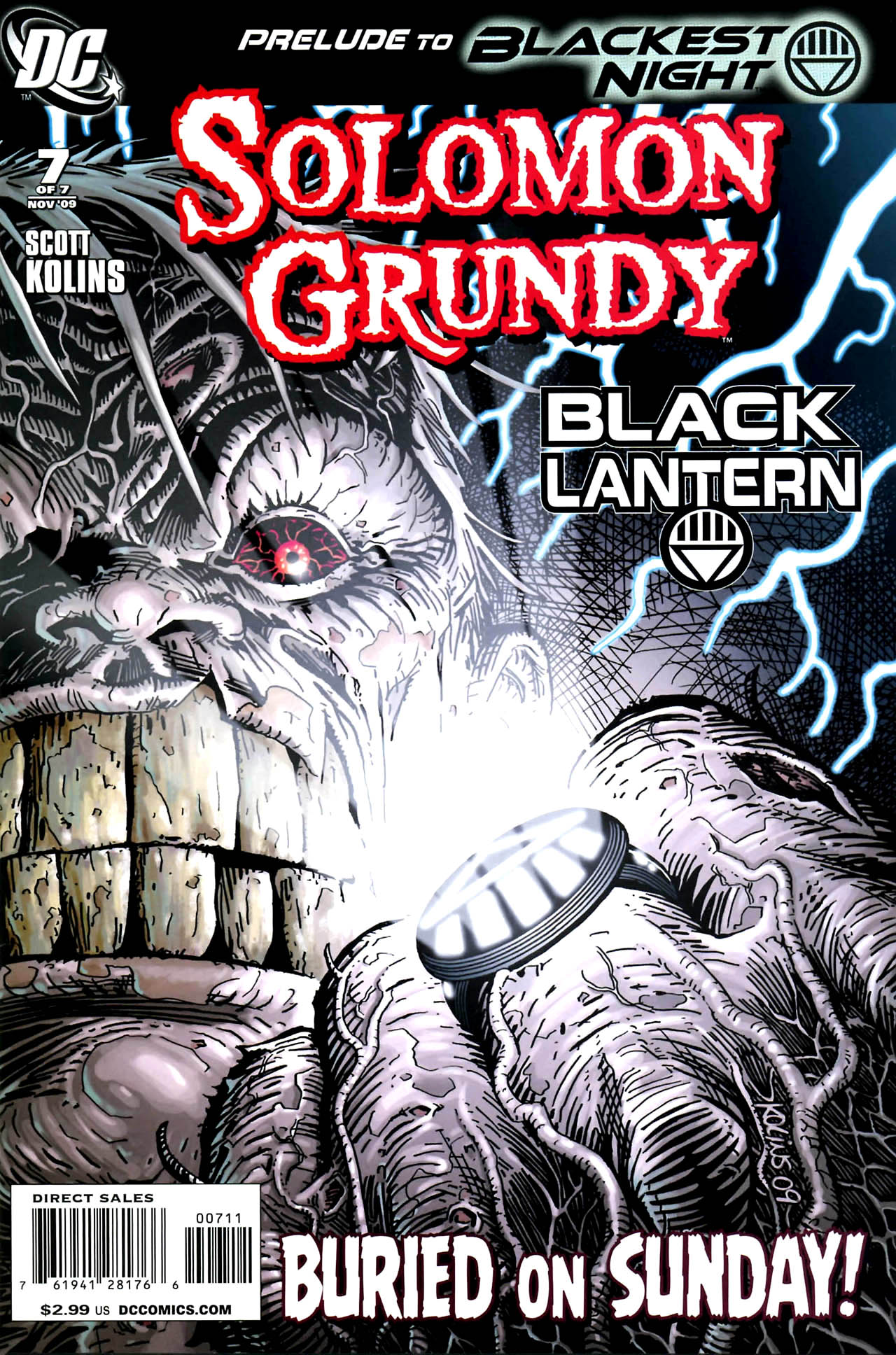 Read online Solomon Grundy comic -  Issue #7 - 1