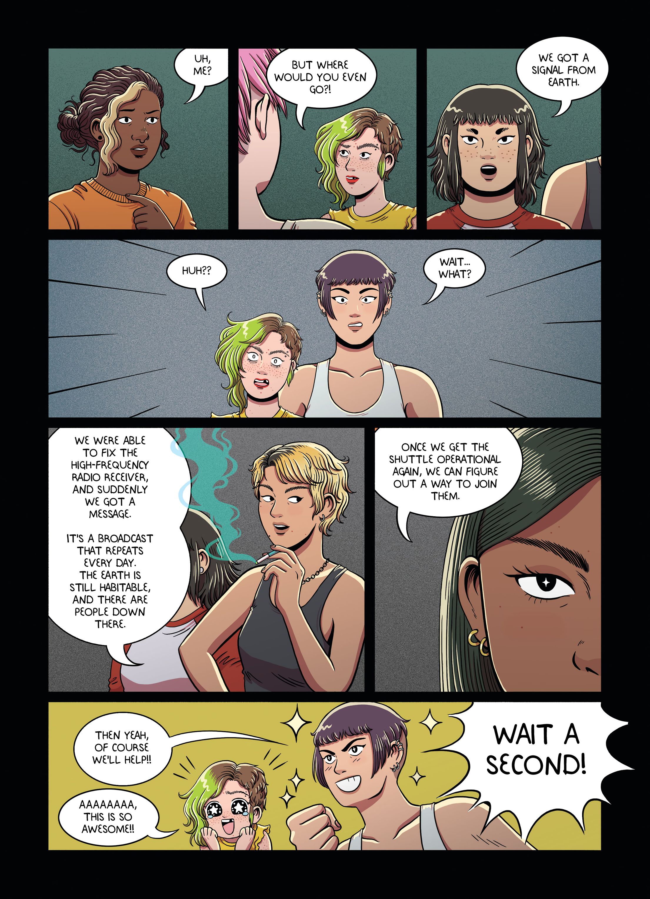 Read online Space Trash comic -  Issue # TPB - 81