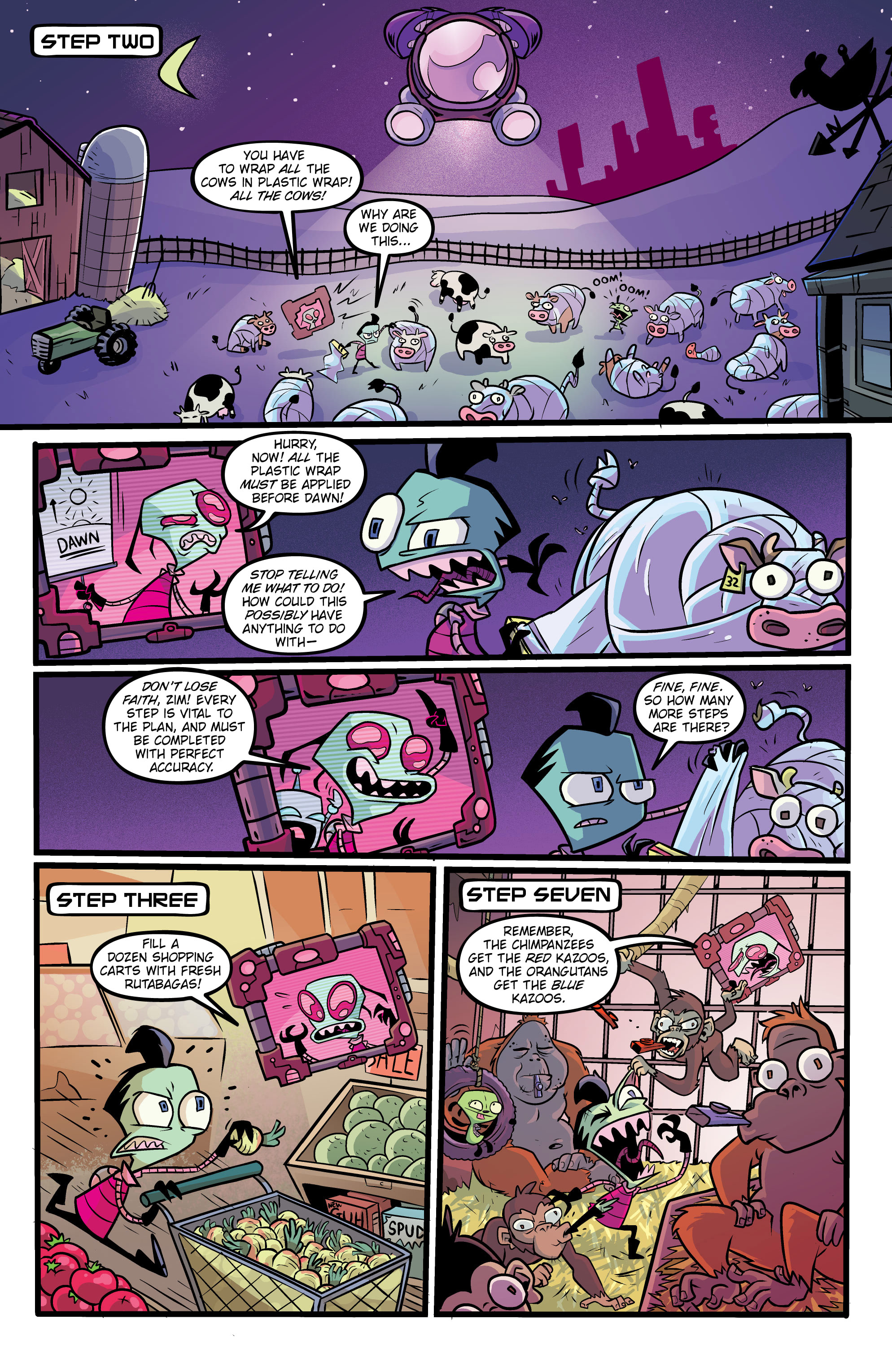 Read online Invader Zim Quarterly comic -  Issue #4 - 29