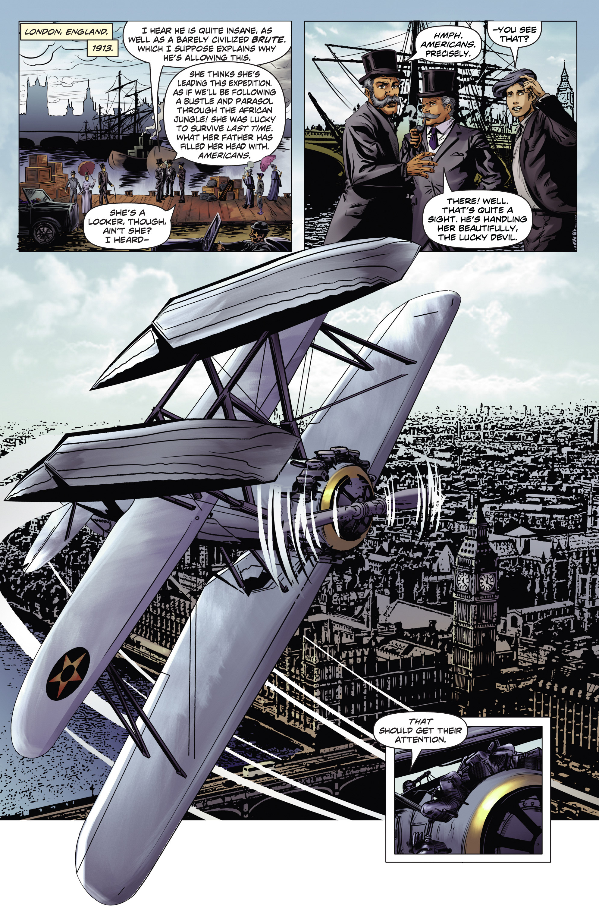 Read online Swords of Sorrow: Pantha & Jane Porter Special comic -  Issue # Full - 6