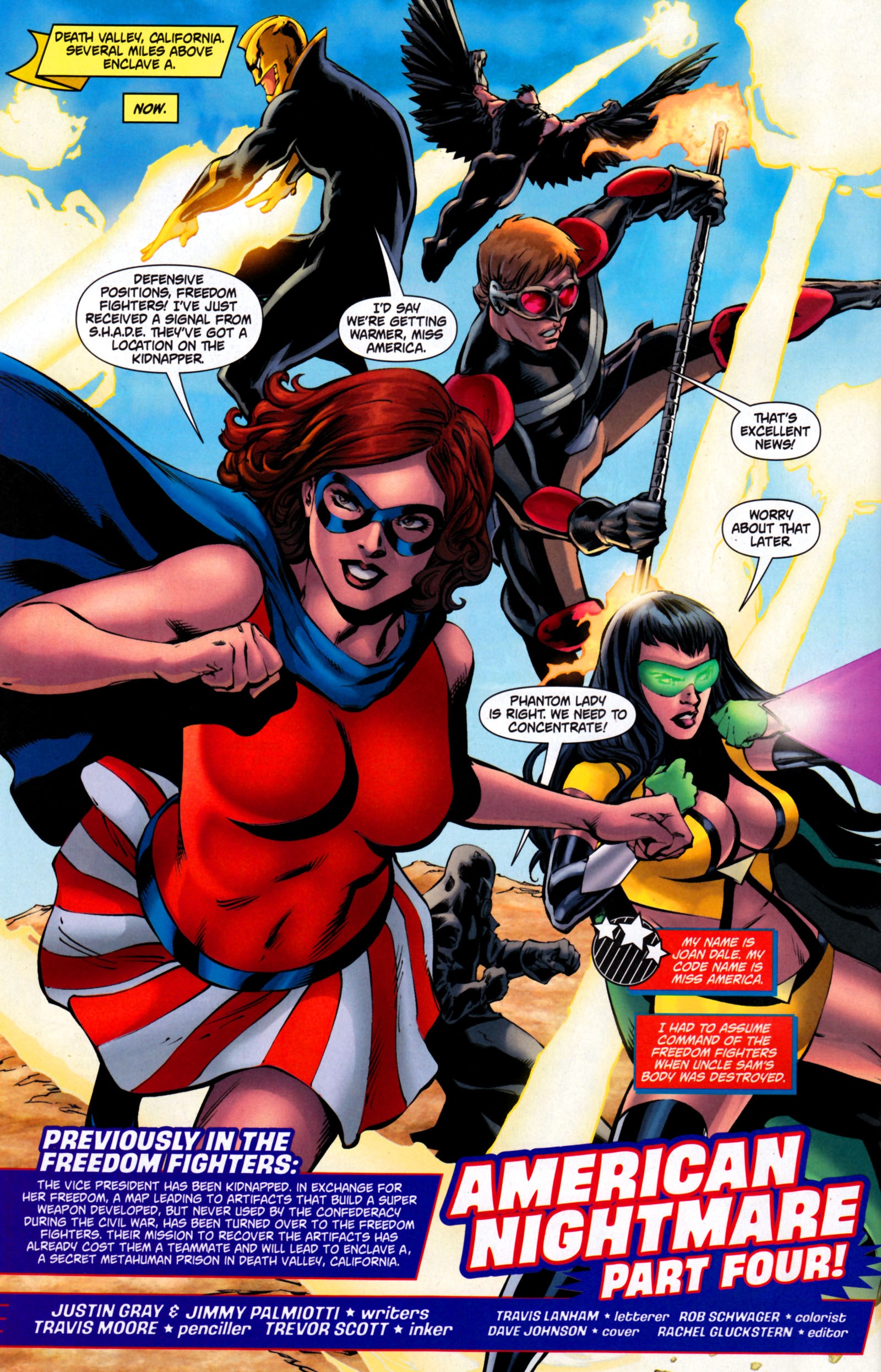 Read online Freedom Fighters (2010) comic -  Issue #4 - 5
