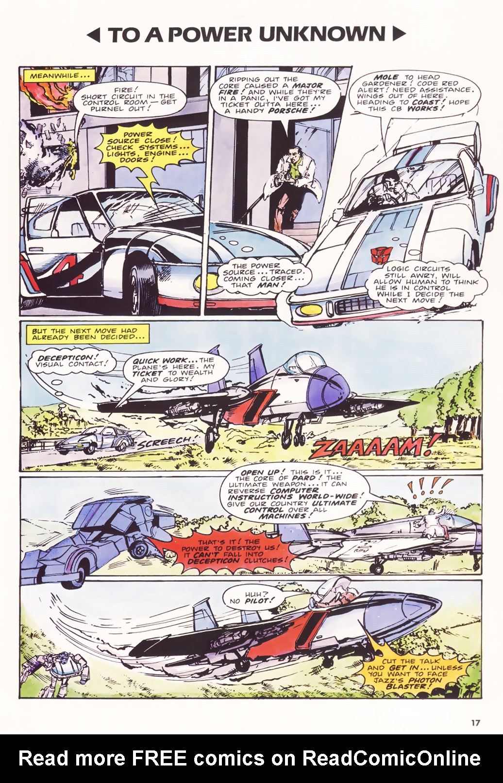 Read online The Transformers Annual comic -  Issue #1986 - 16