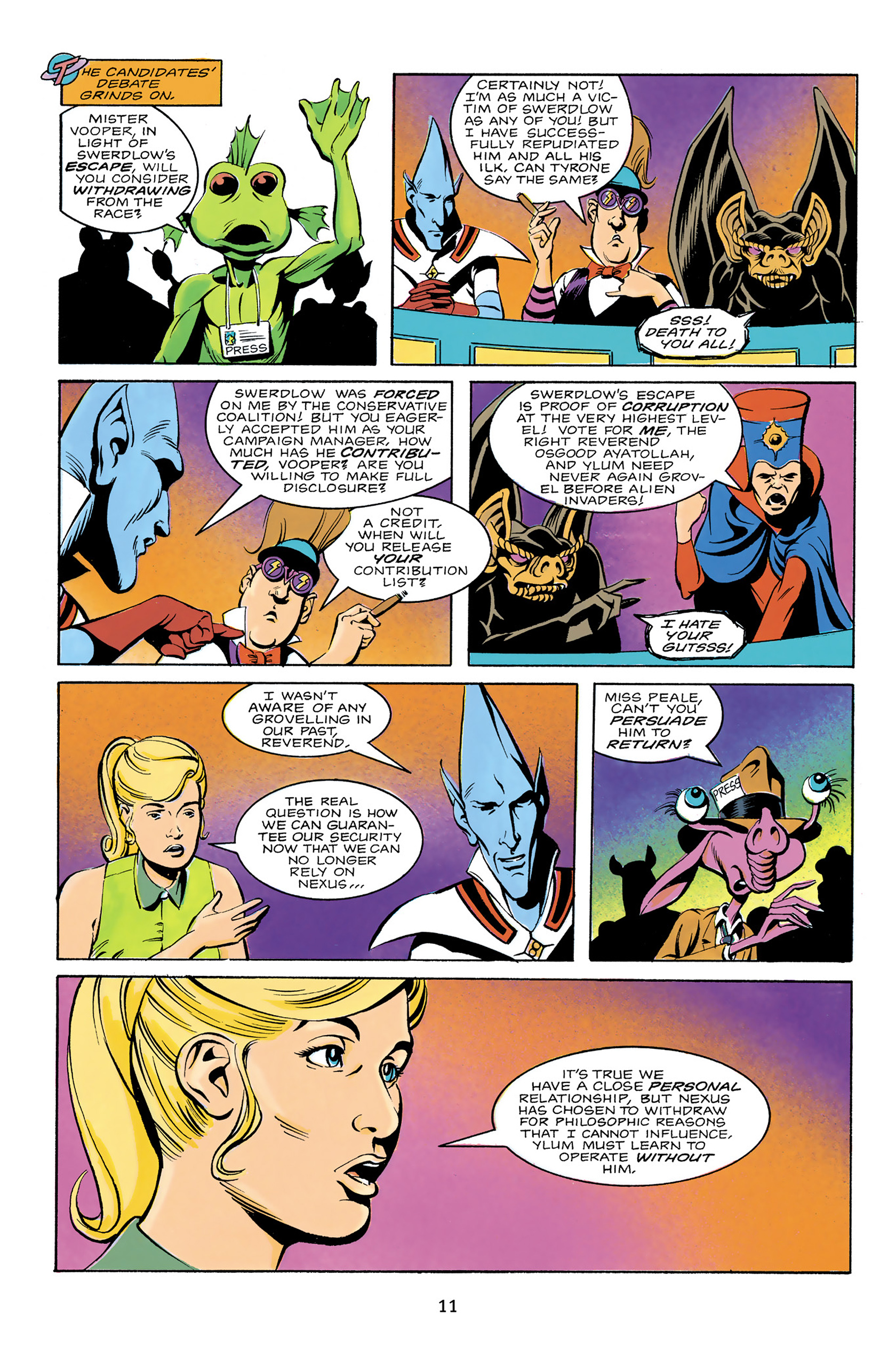 Read online Nexus Omnibus comic -  Issue # TPB 5 - 10