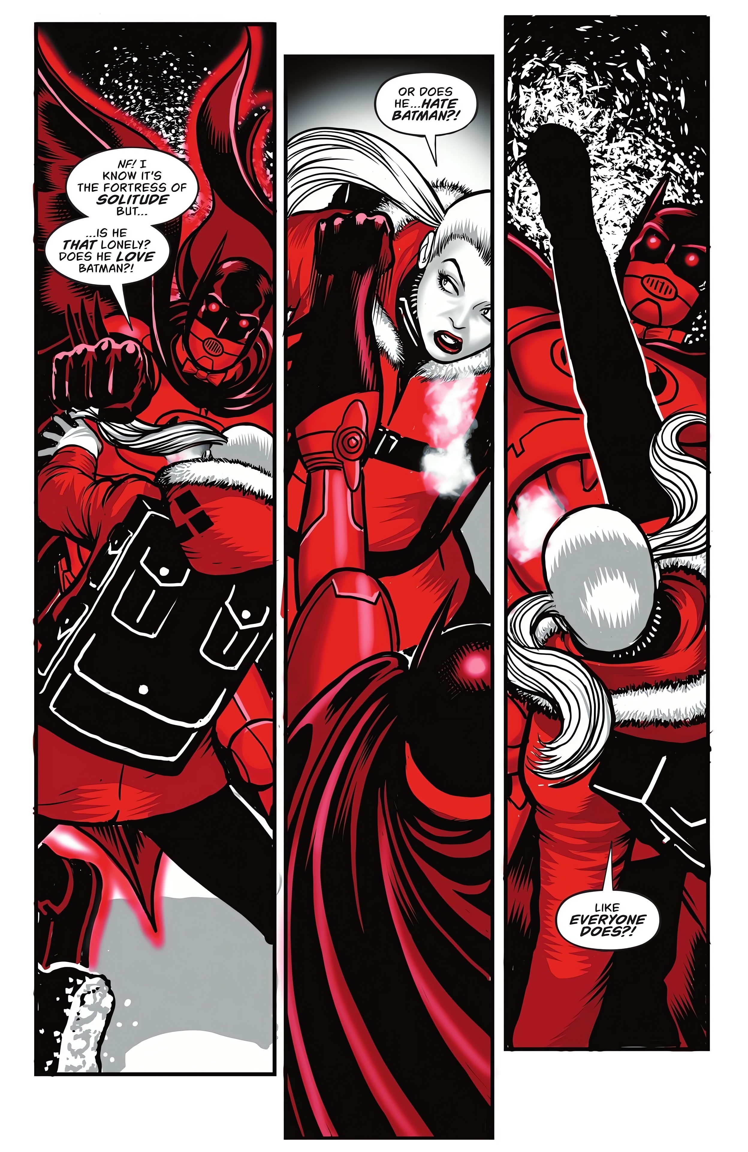Read online Harley Quinn: Black   White   Redder comic -  Issue #1 - 11