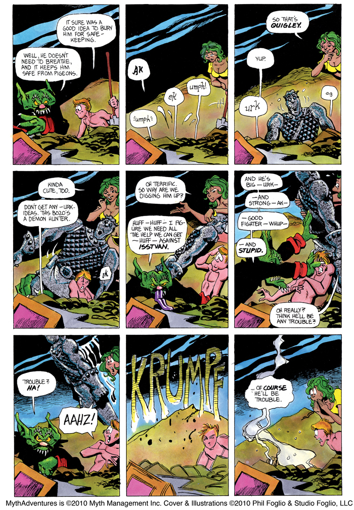 Read online Myth Adventures! comic -  Issue # TPB (Part 2) - 64