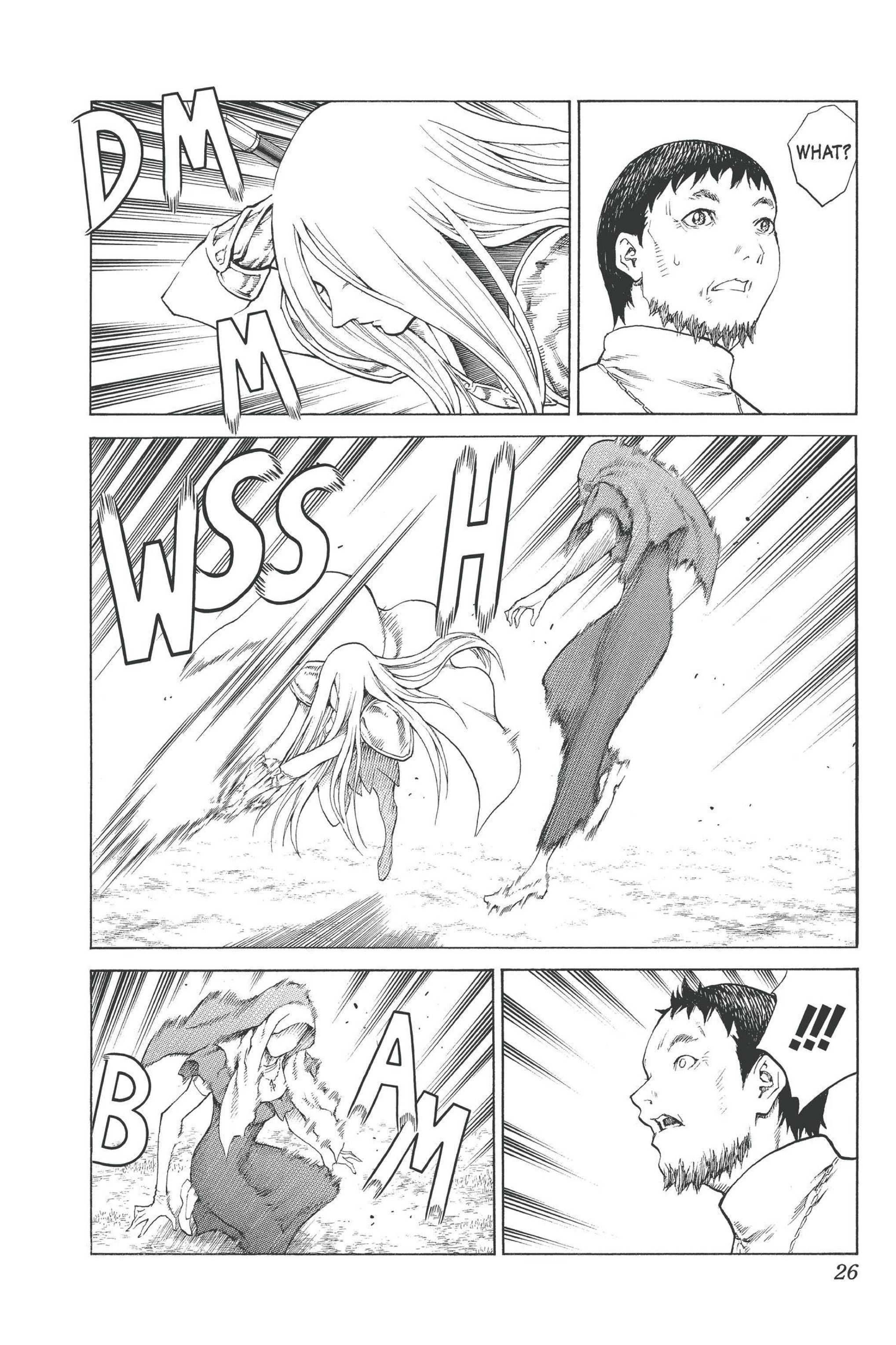 Read online Claymore comic -  Issue #14 - 25