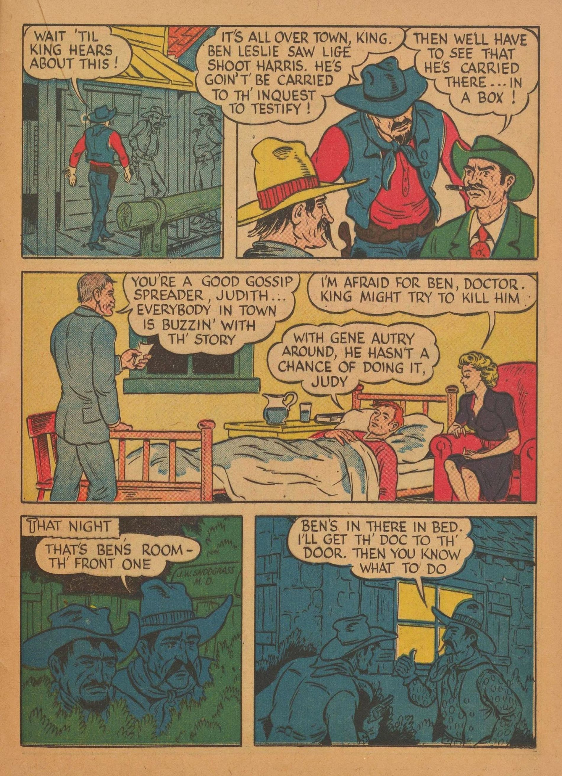 Read online Gene Autry Comics comic -  Issue #6 - 39