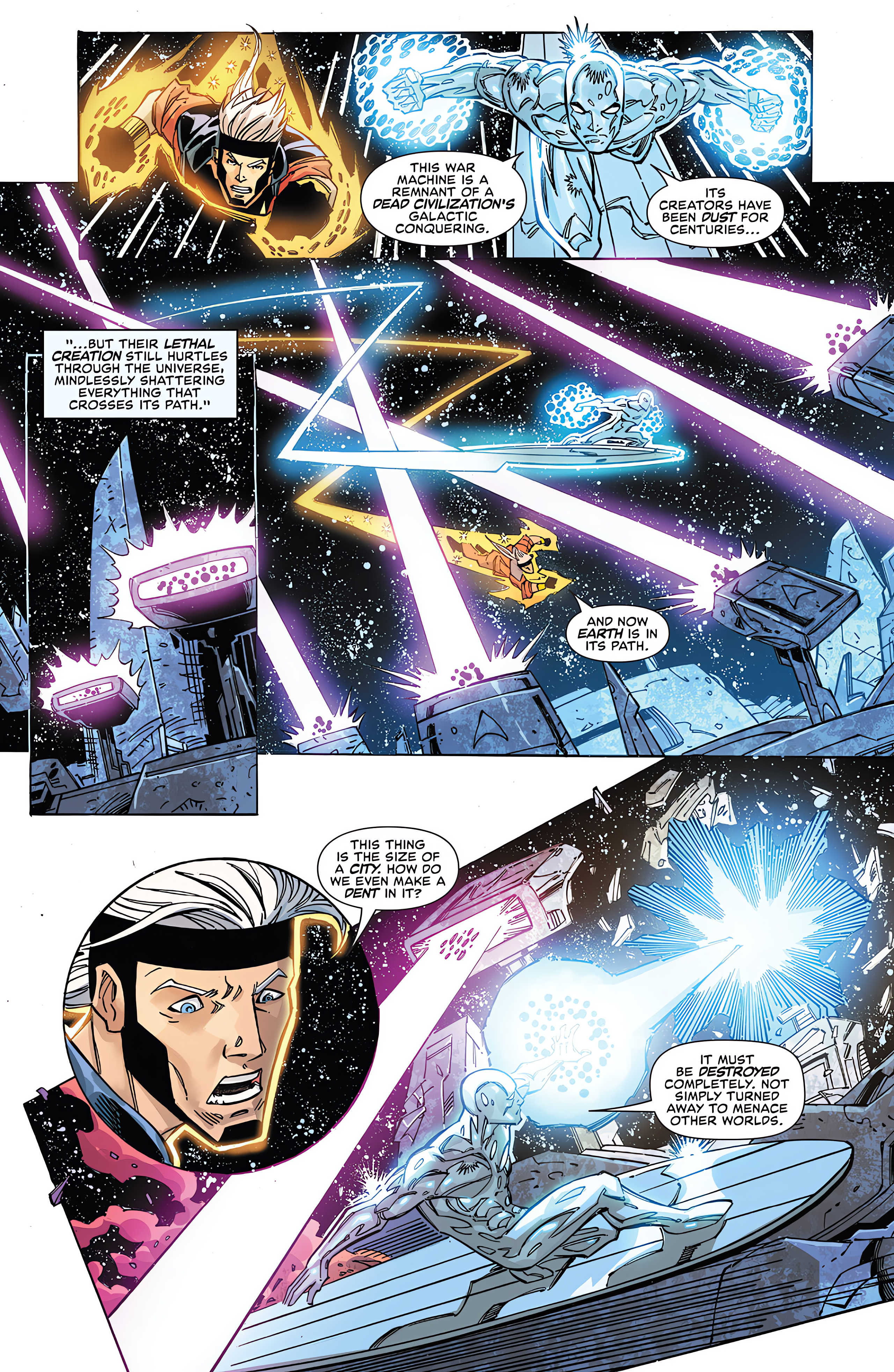 Read online Silver Surfer: Rebirth Legacy comic -  Issue #1 - 6