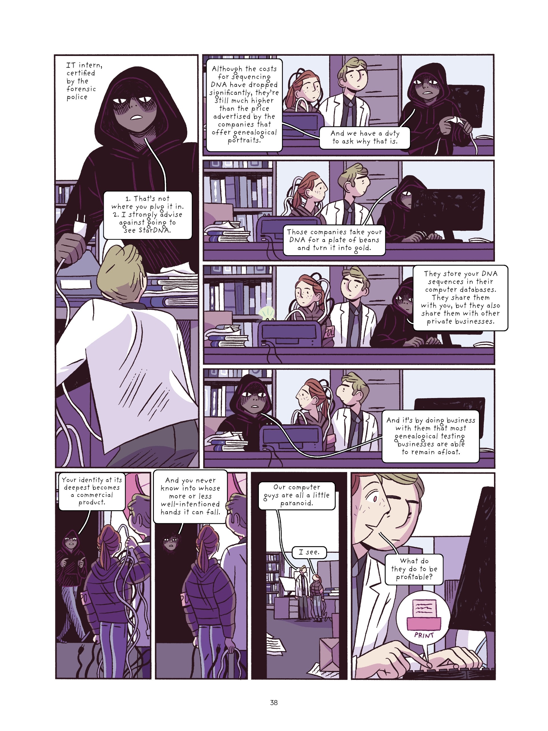 Read online Genetics at Heart comic -  Issue # TPB (Part 1) - 38