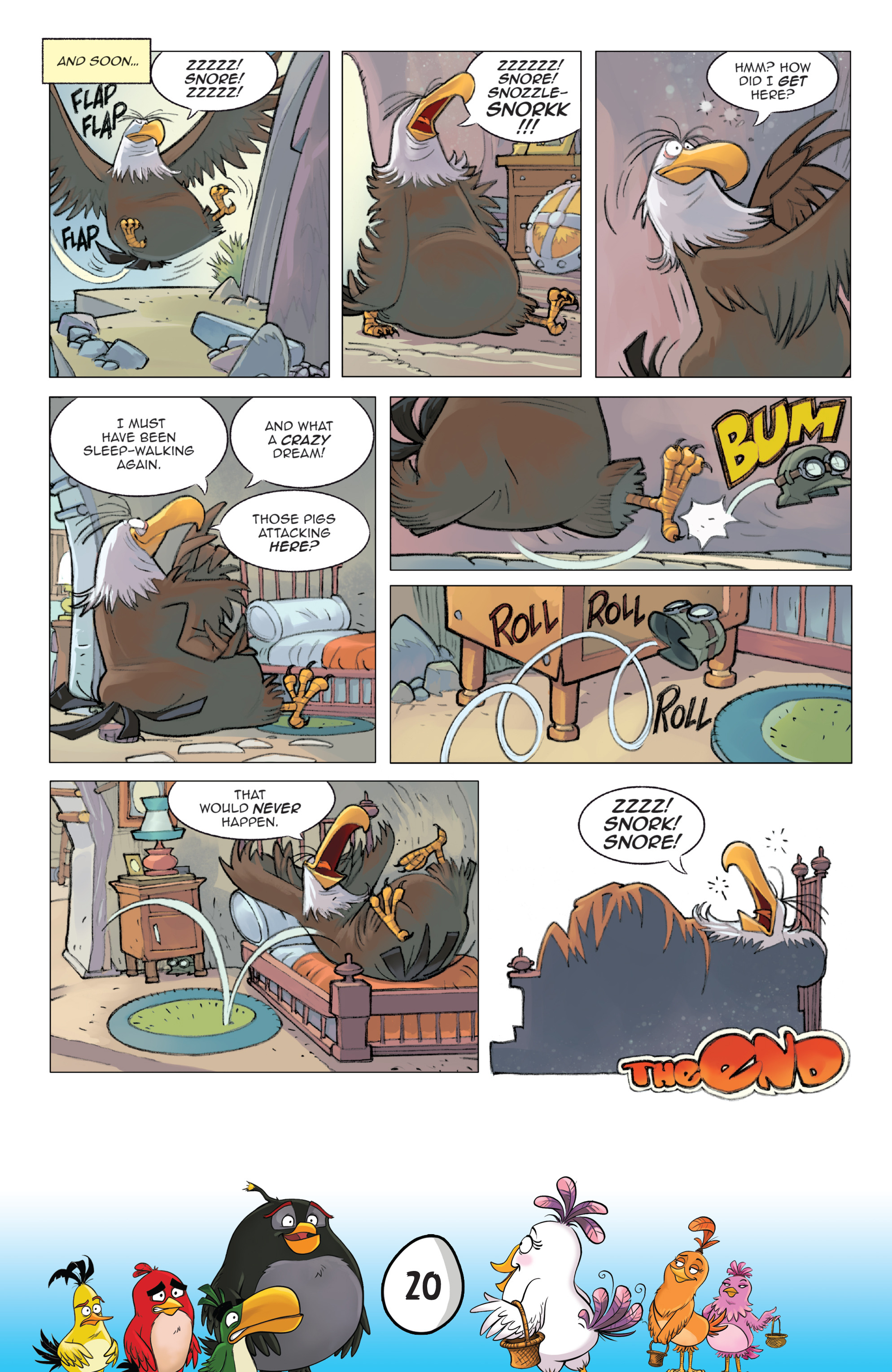 Read online Angry Birds: Flight School comic -  Issue #1 - 22