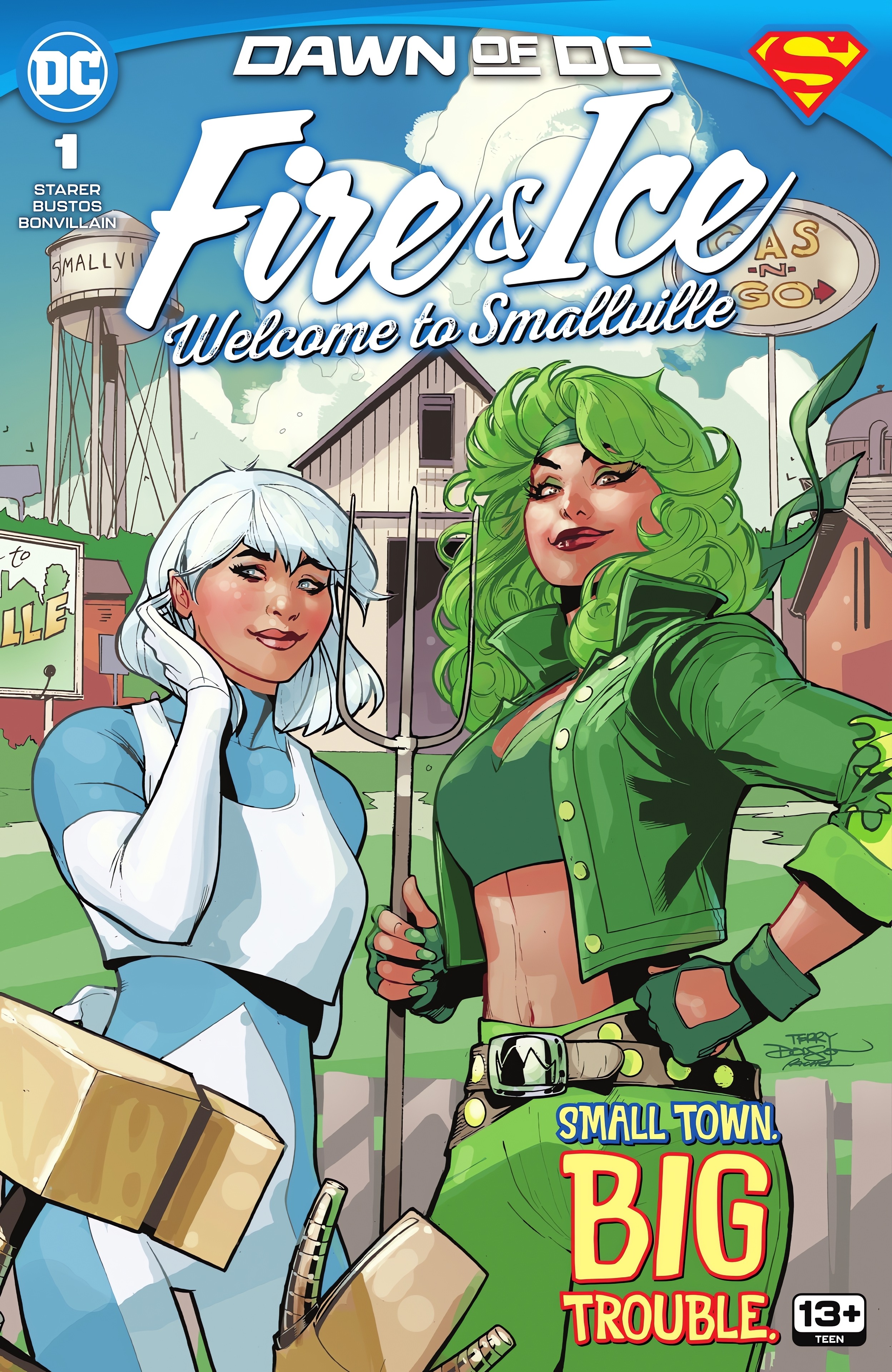 Read online Fire & Ice: Welcome to Smallville comic -  Issue #1 - 1