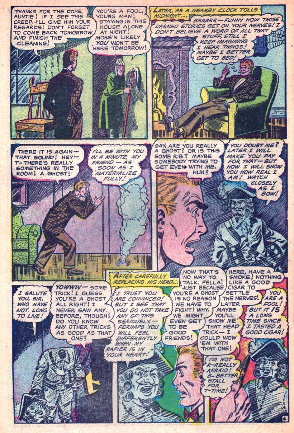 Read online Haunted Thrills comic -  Issue #12 - 22