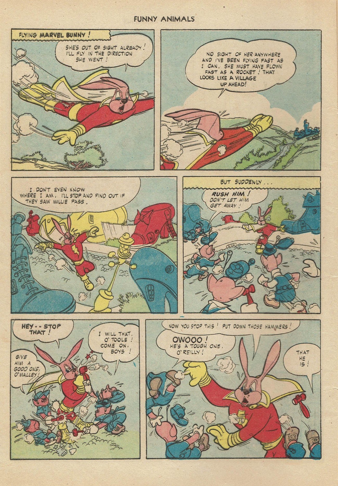 Read online Fawcett's Funny Animals comic -  Issue #39 - 6
