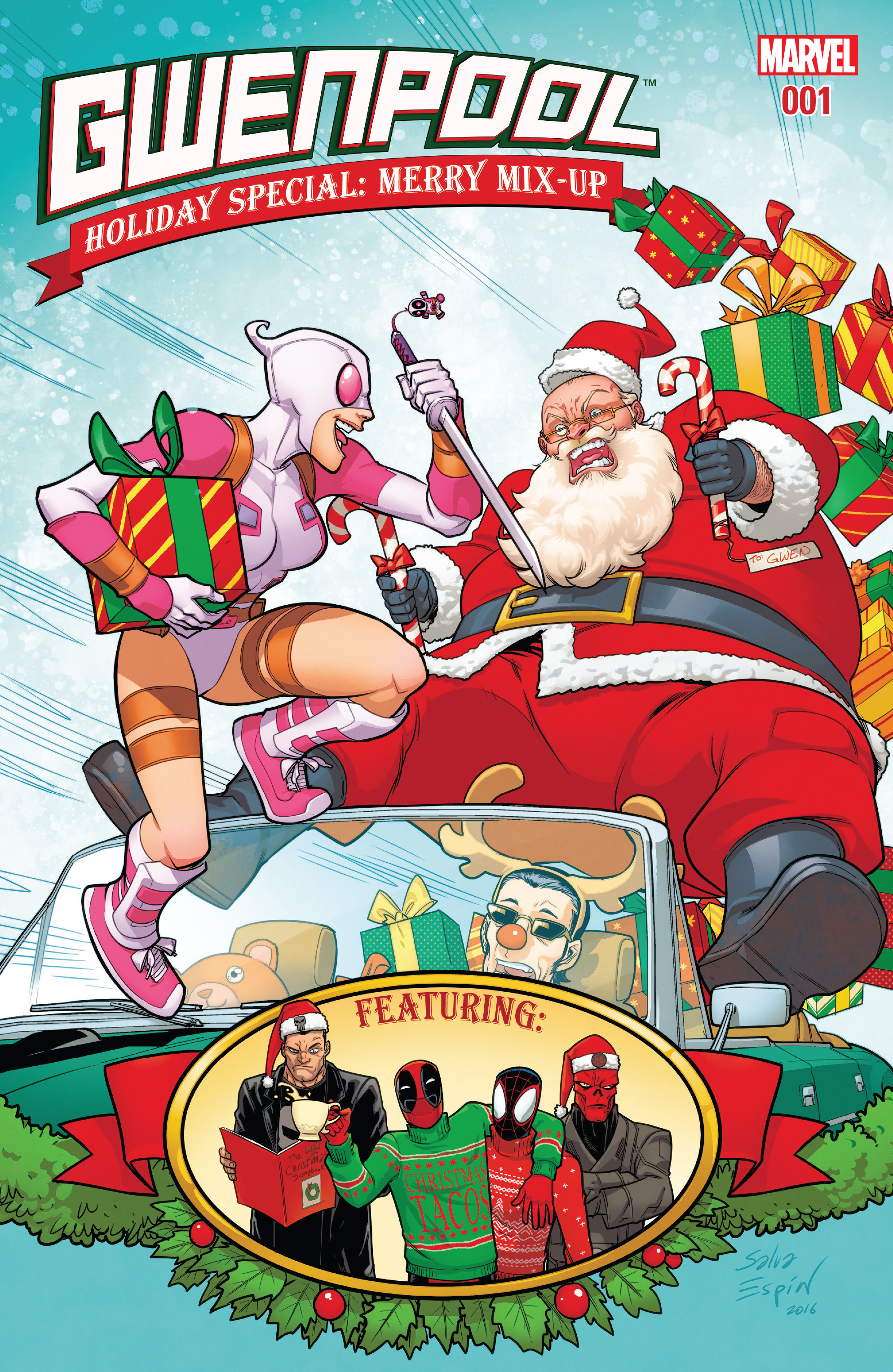 Read online Gwenpool Holiday Special: Merry Mix-Up comic -  Issue # Full - 1