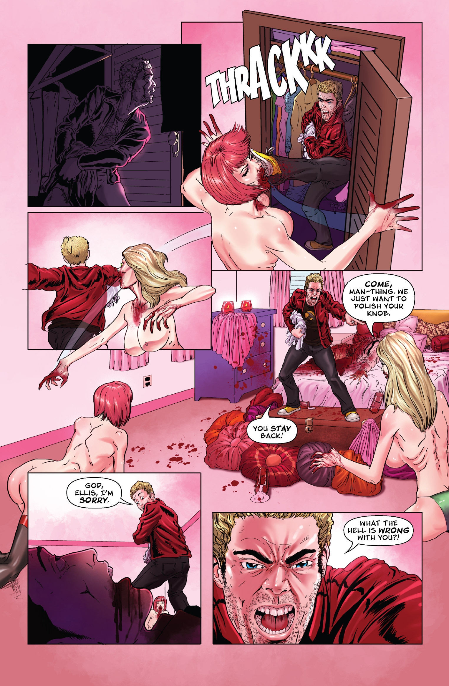 Read online Lesbian Zombies from Outer Space comic -  Issue #1 - 25