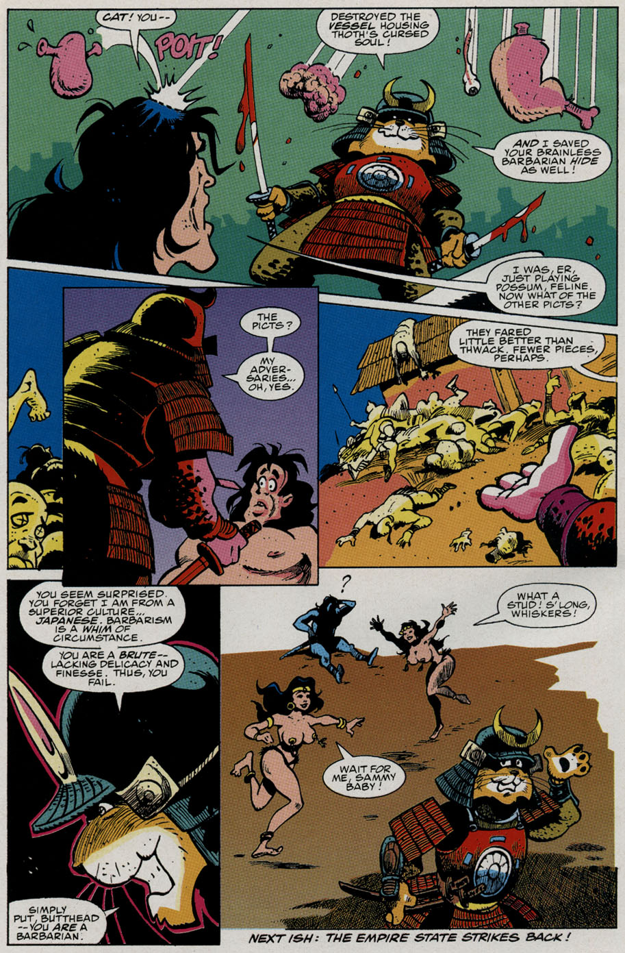 Read online Samurai Cat comic -  Issue #2 - 32