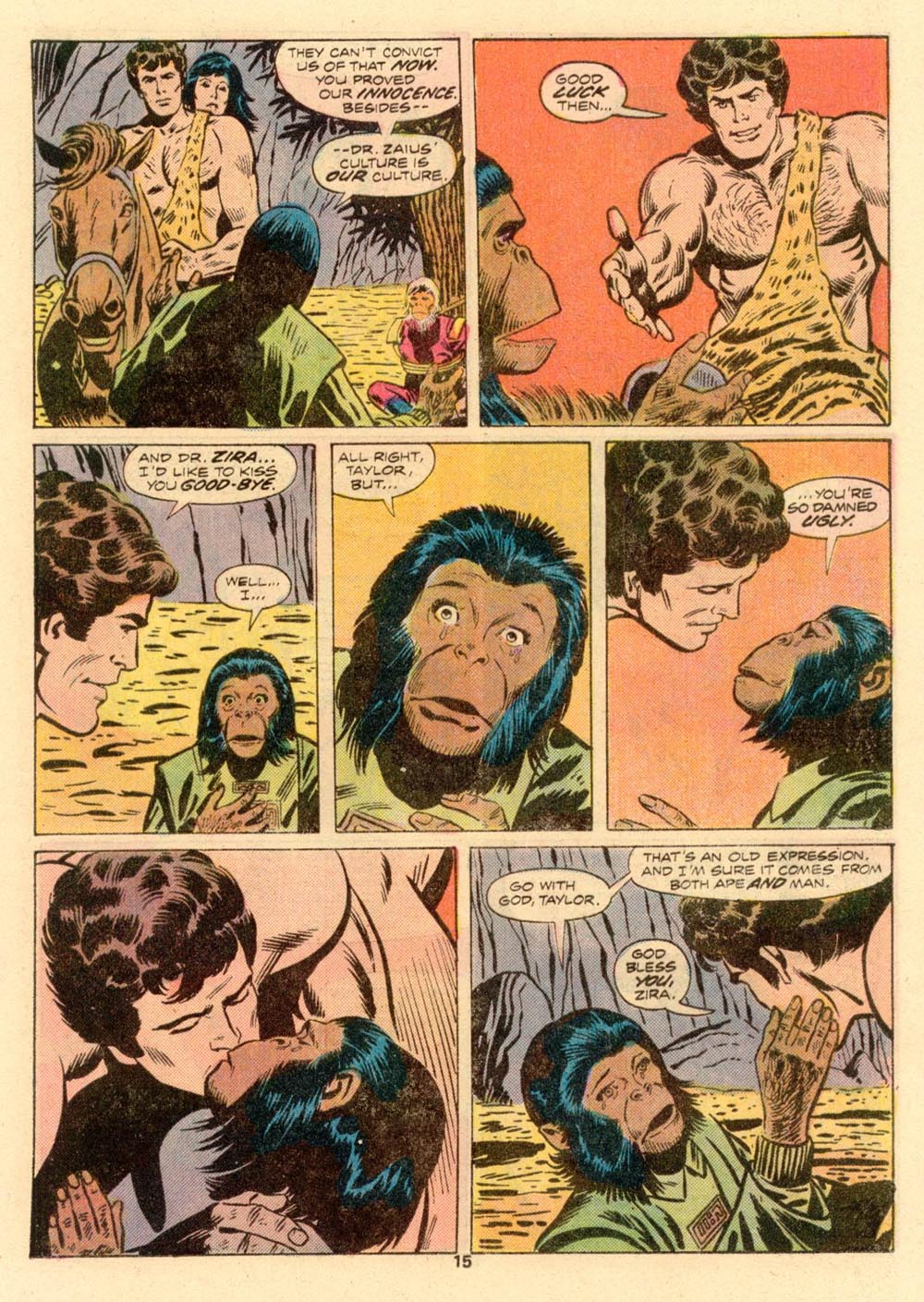 Read online Adventures on the Planet of the Apes comic -  Issue #6 - 10