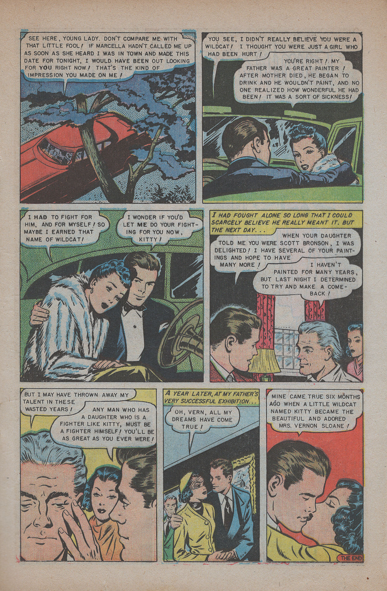 Read online Glamorous Romances comic -  Issue #54 - 17