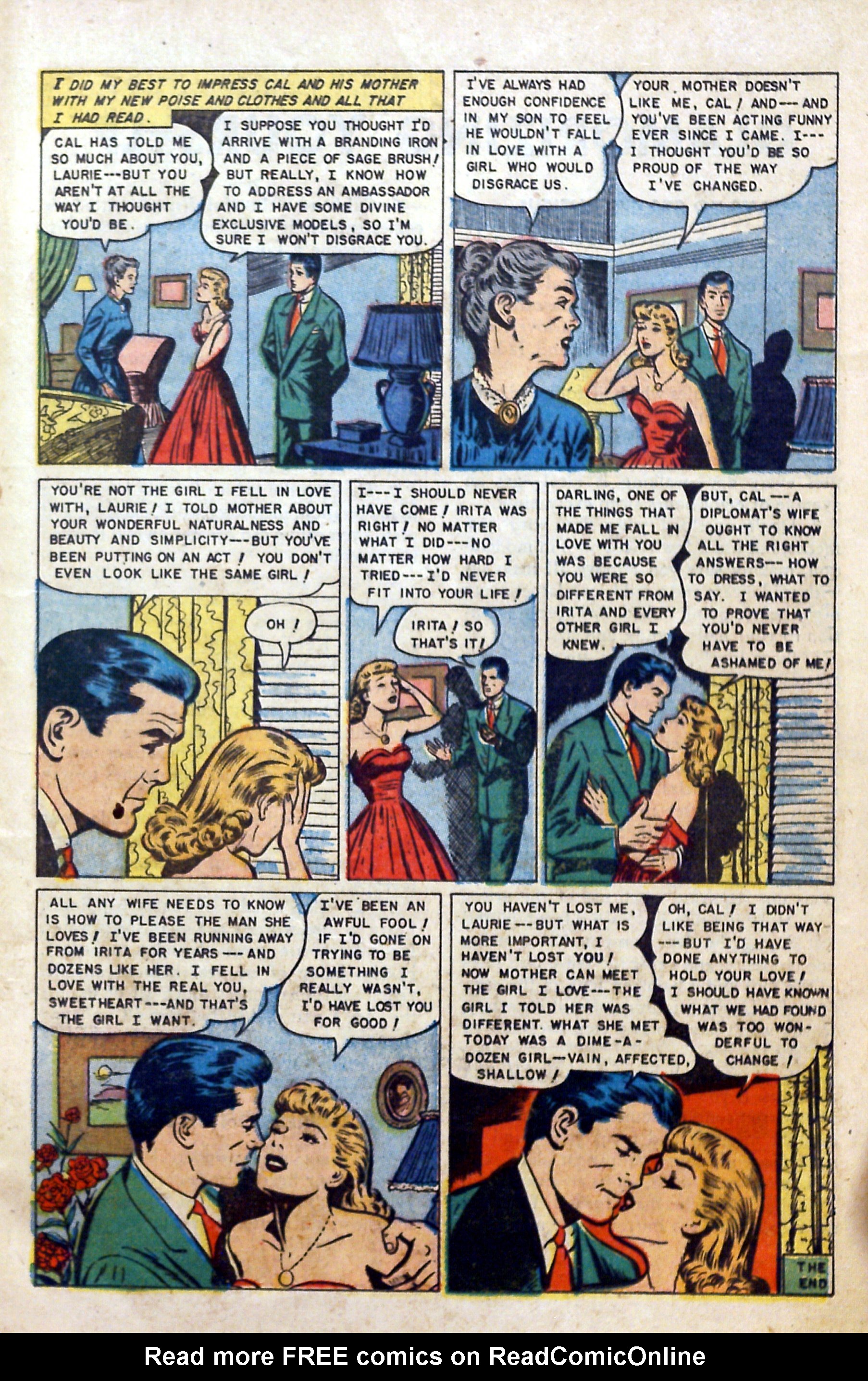 Read online Glamorous Romances comic -  Issue #69 - 25