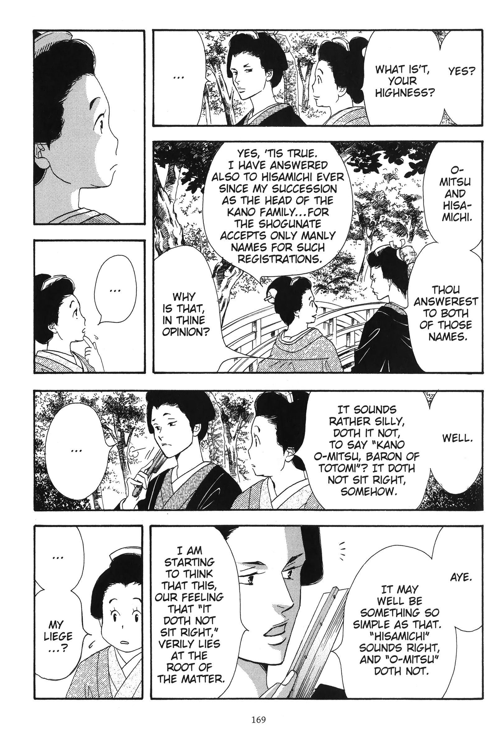 Read online Ōoku: The Inner Chambers comic -  Issue # TPB 1 - 169