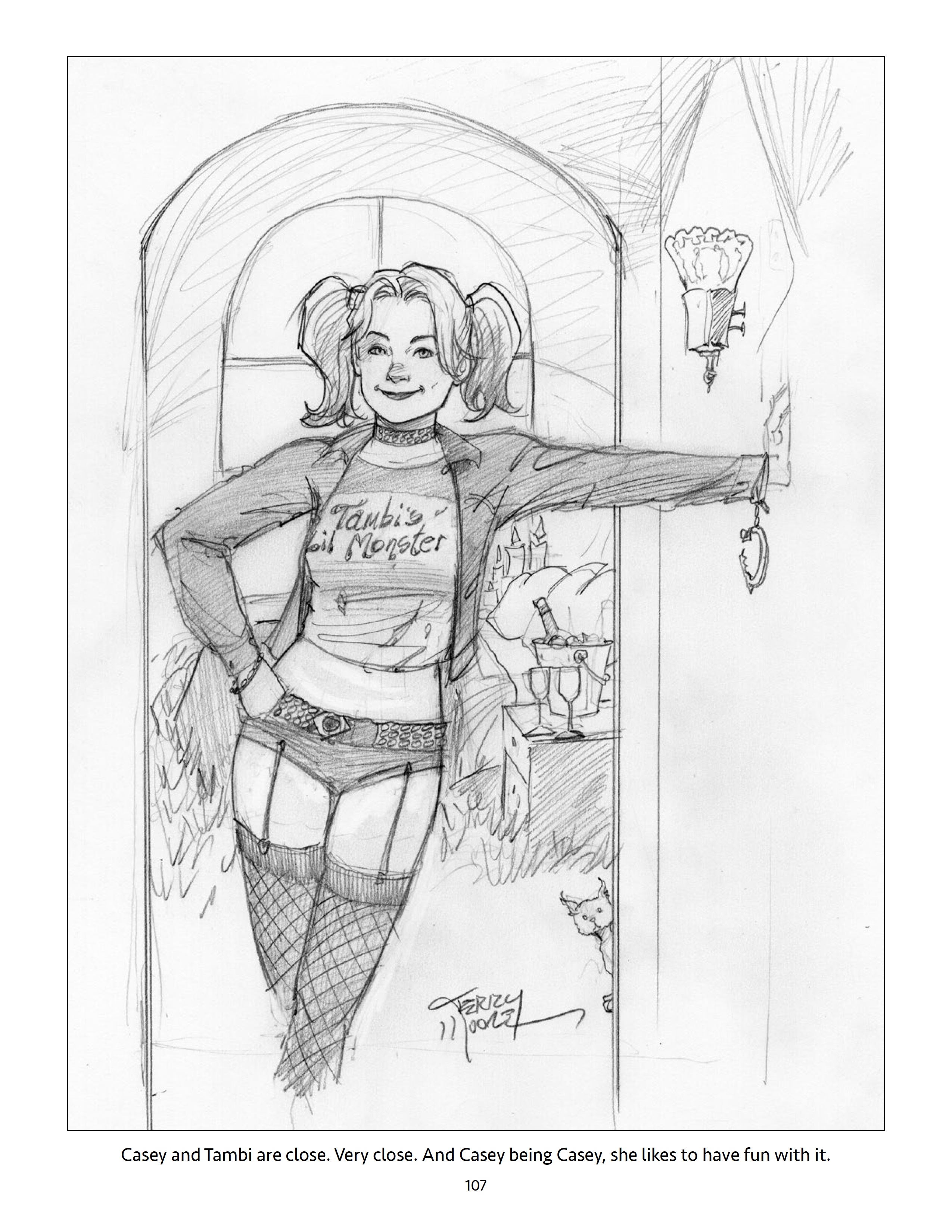 Read online Terry Moore after dark… comic -  Issue # TPB - 103