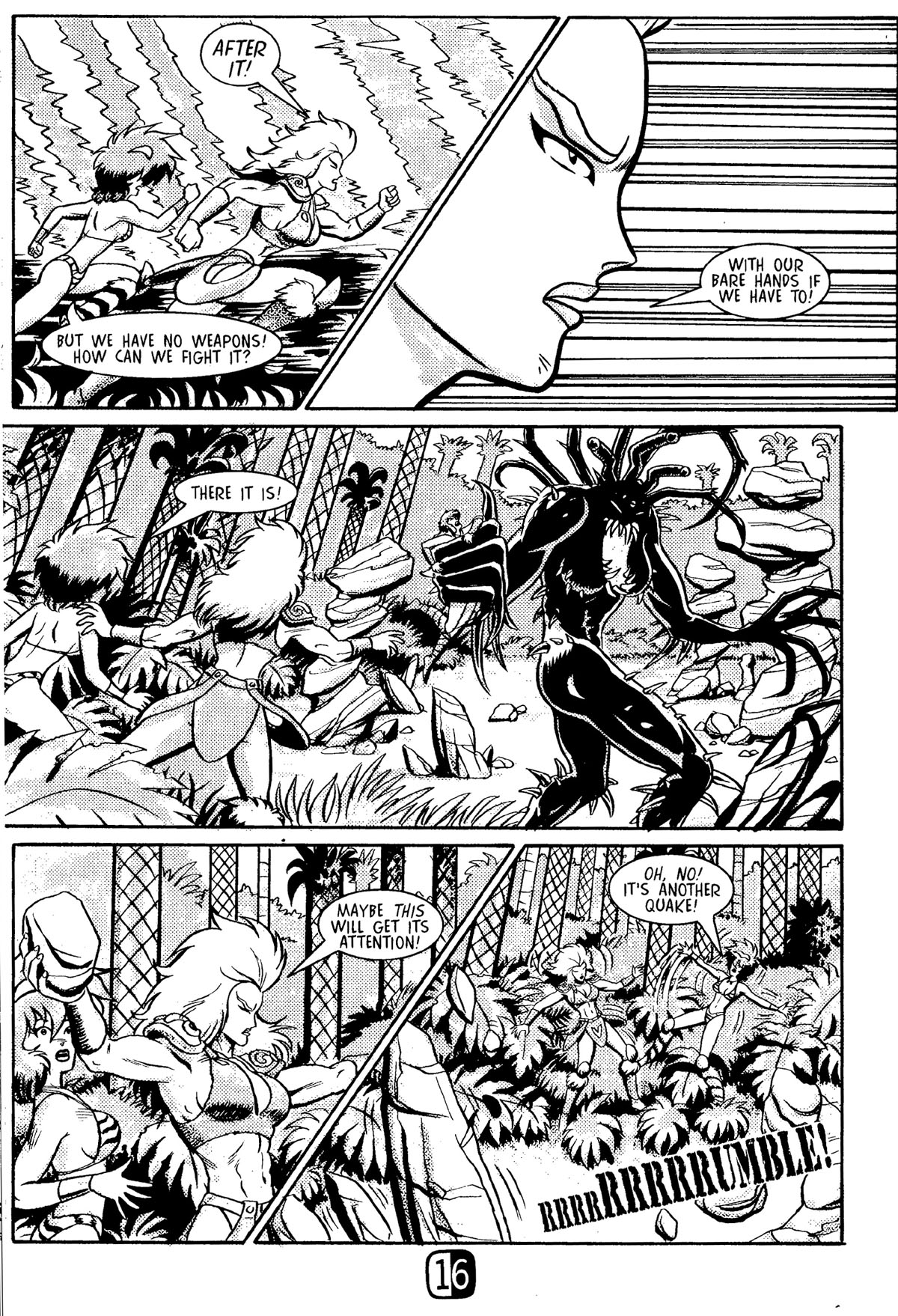 Read online Robotech: Amazon World- Escape from Praxis comic -  Issue # Full - 22