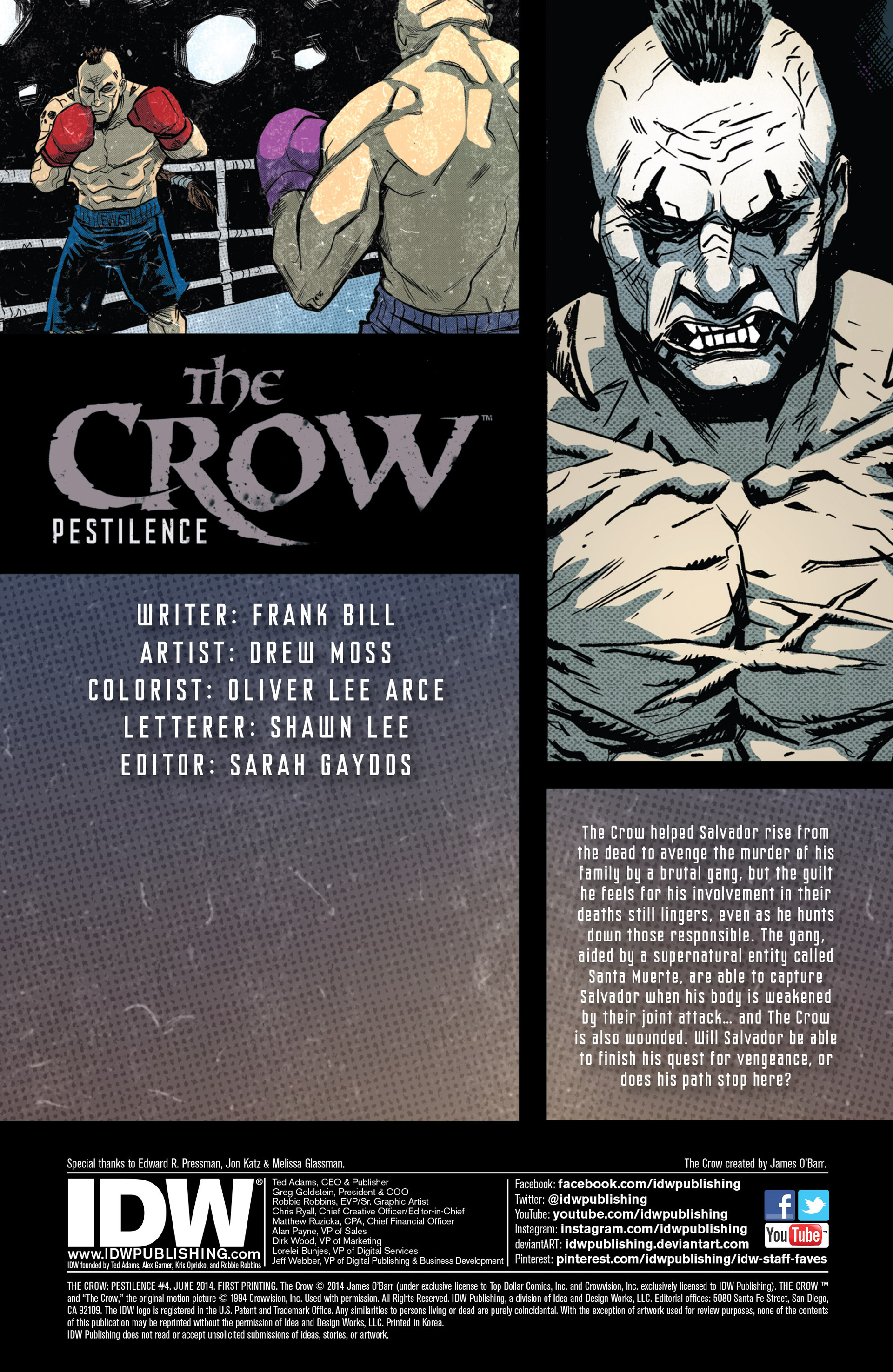 Read online The Crow: Pestilence comic -  Issue #4 - 2