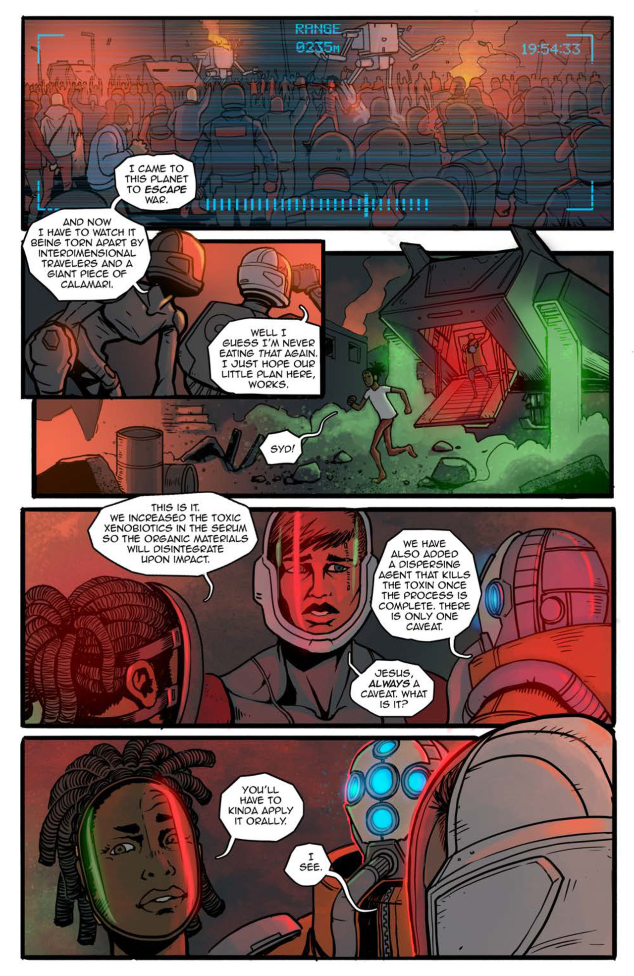 Read online Butcher Queen: Planet of the Dead comic -  Issue #4 - 15