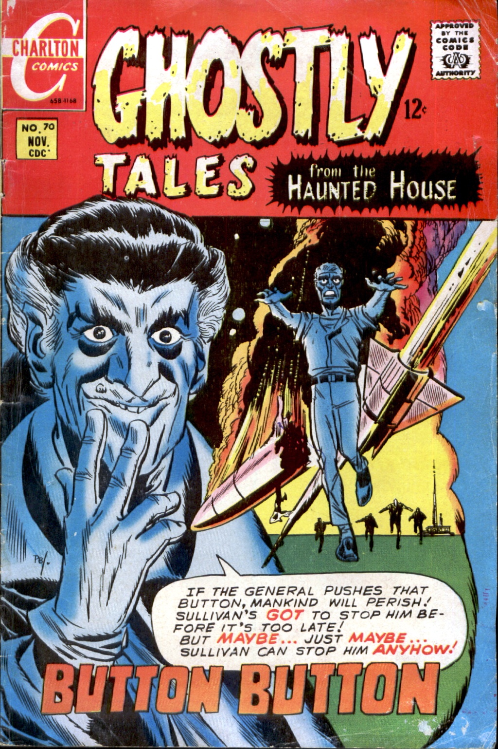 Read online Ghostly Tales comic -  Issue #70 - 1