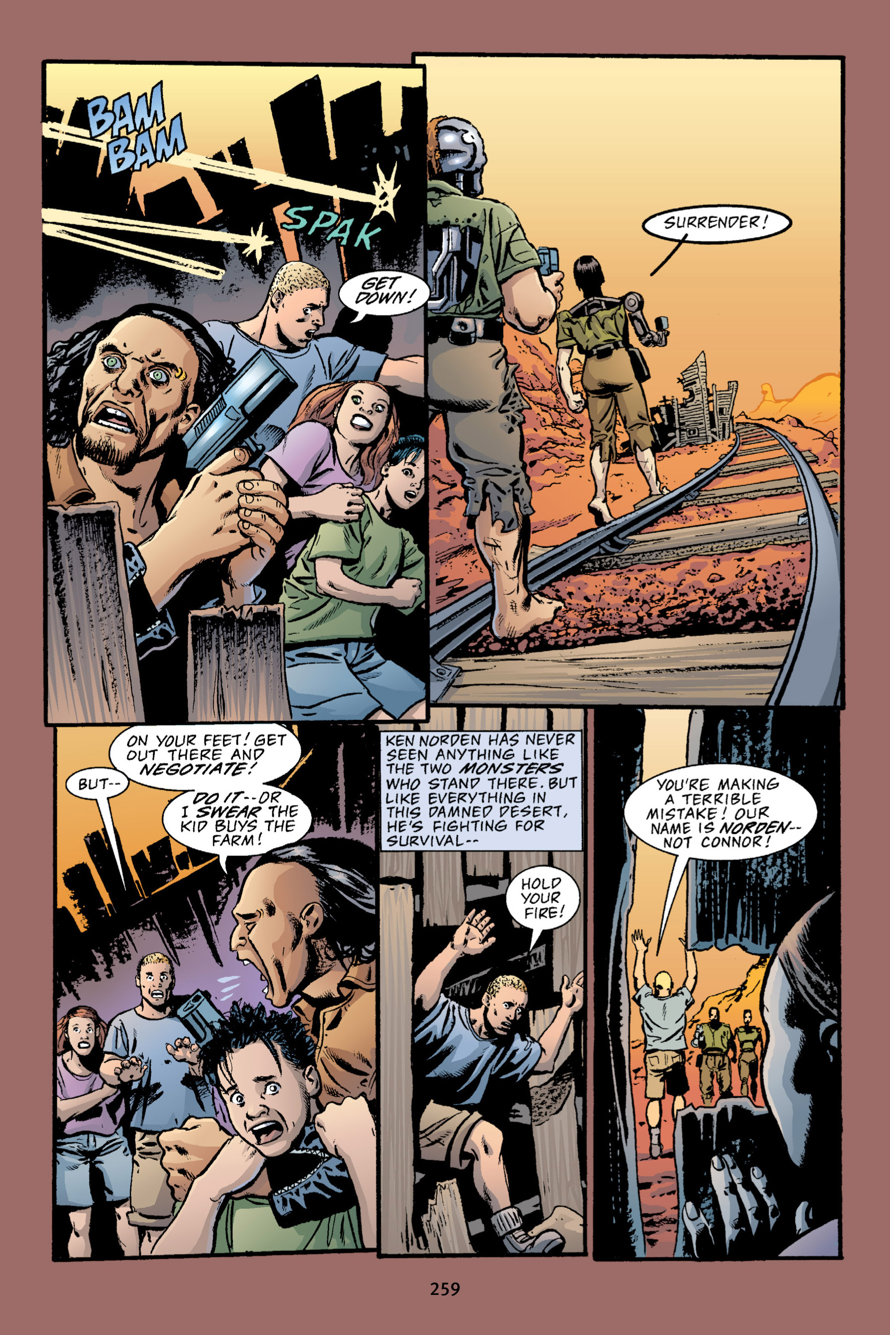 Read online The Terminator Omnibus comic -  Issue # TPB 2 - 254