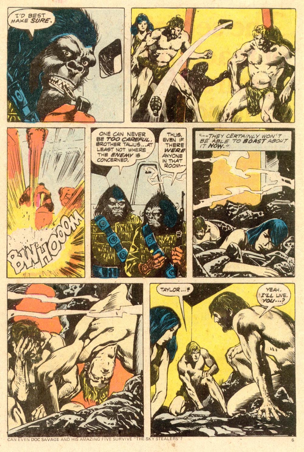 Read online Adventures on the Planet of the Apes comic -  Issue #11 - 5
