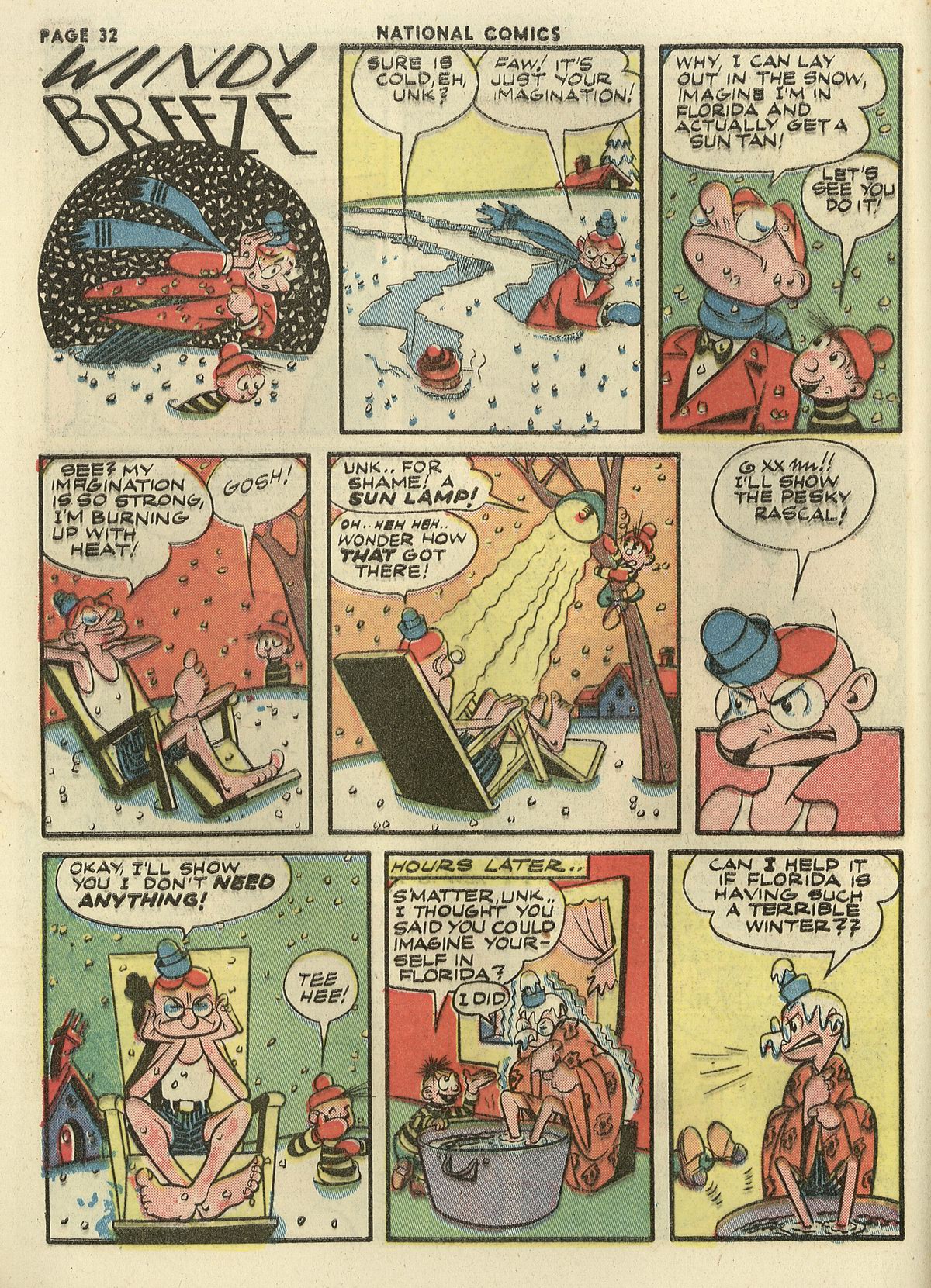 Read online National Comics comic -  Issue #28 - 34