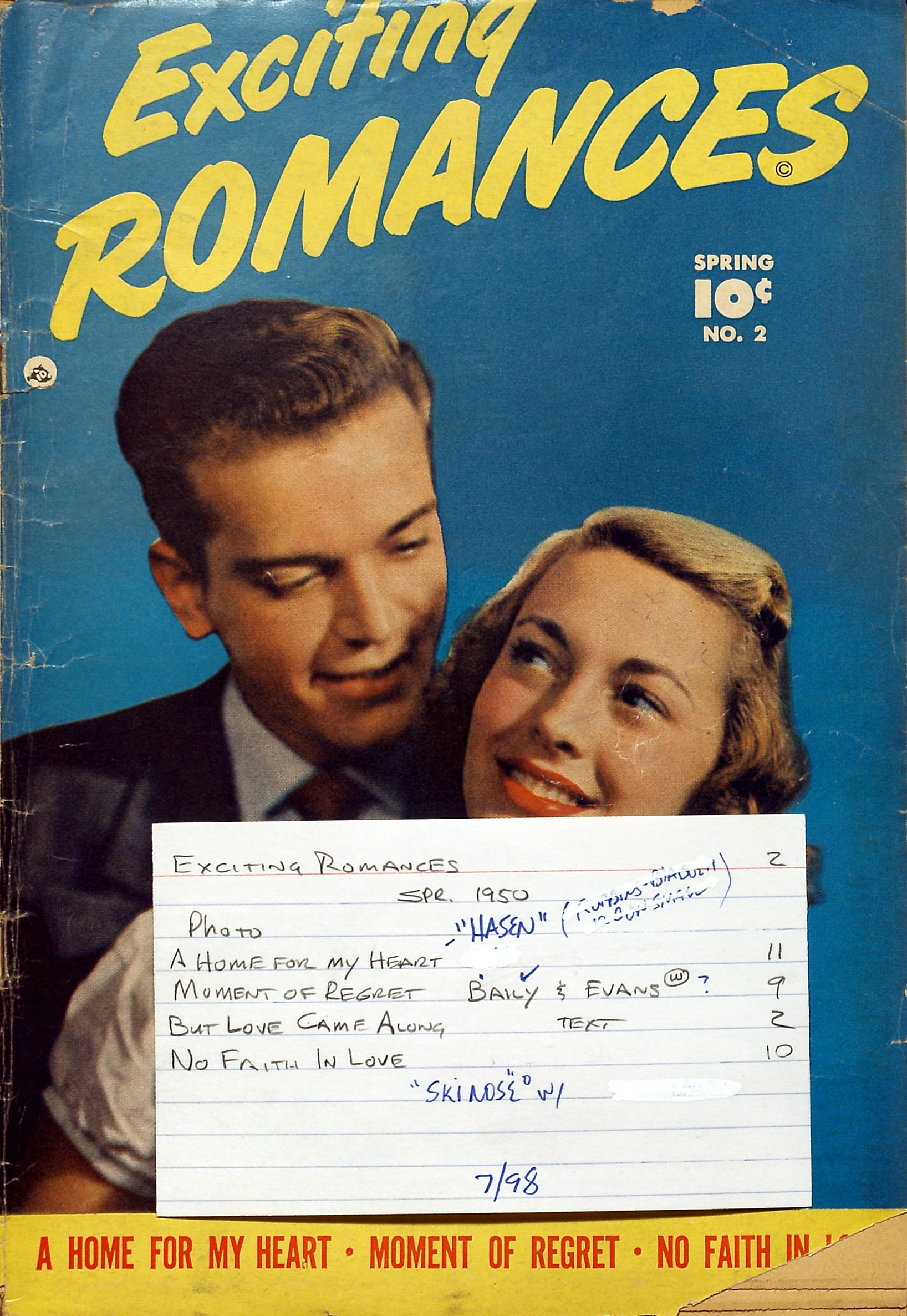 Read online Exciting Romances comic -  Issue #2 - 37
