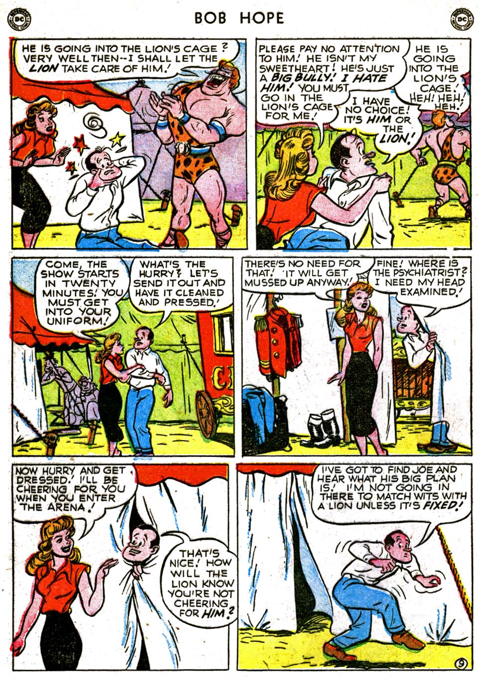 Read online The Adventures of Bob Hope comic -  Issue #7 - 24