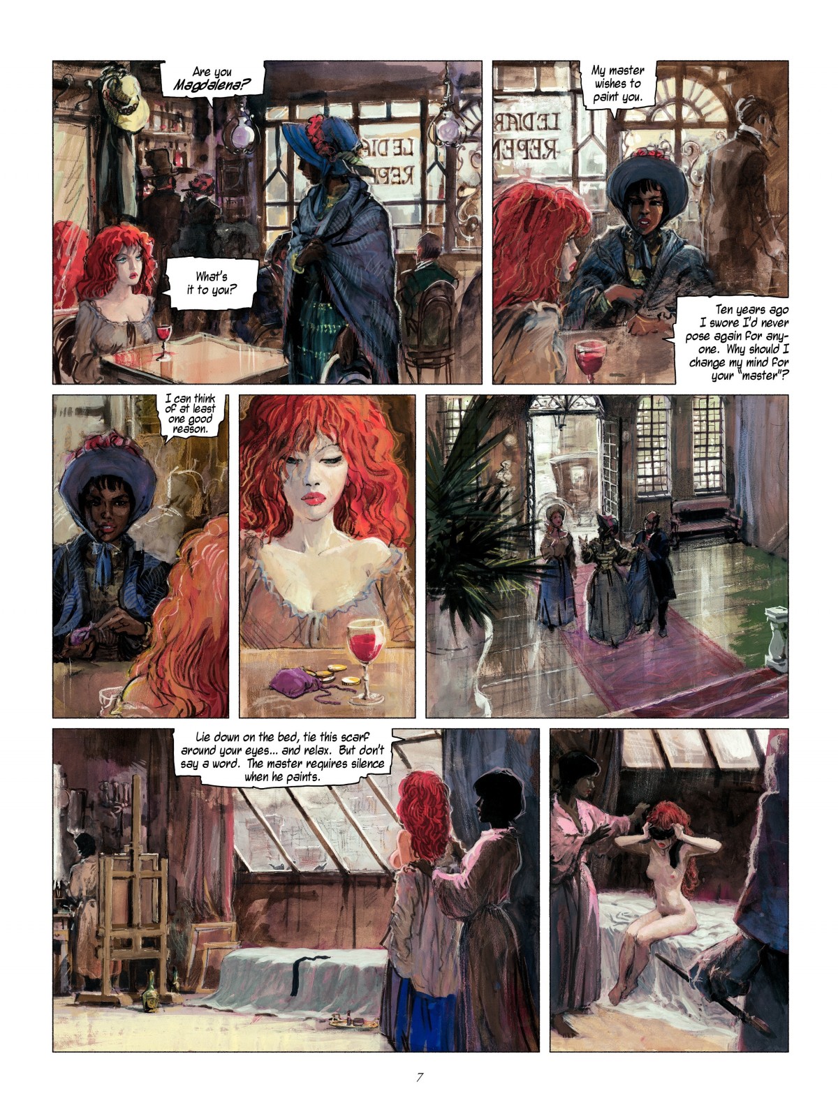 Read online The Revenge of Count Skarbek comic -  Issue #1 - 7