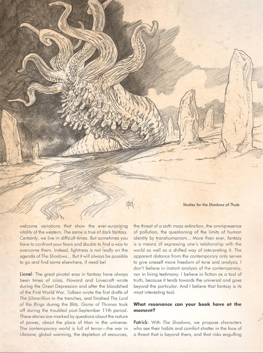 Read online The Shadows of Thule comic -  Issue # TPB - 133