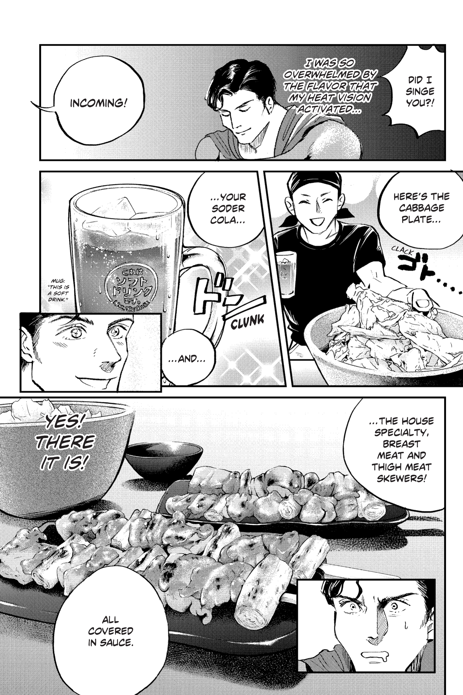 Read online Superman vs. Meshi comic -  Issue #1 - 18