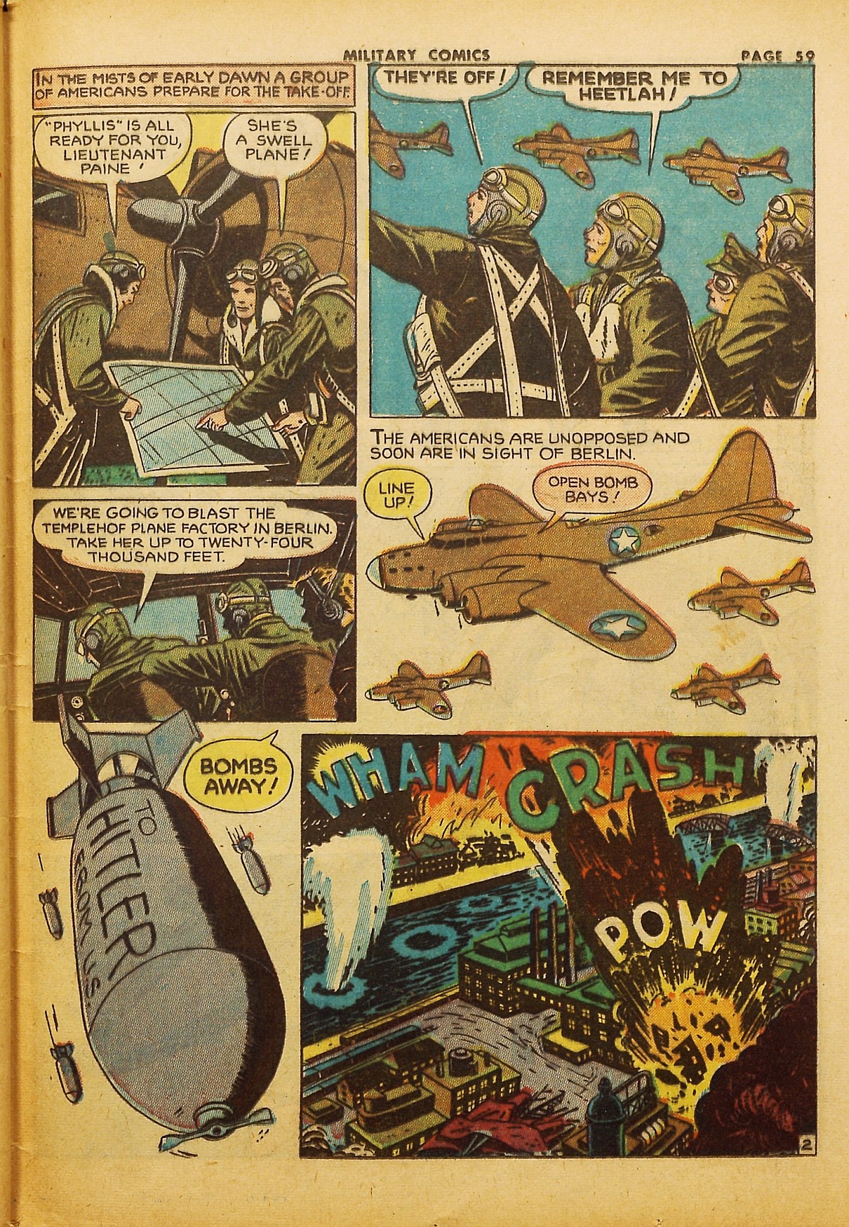 Read online Military Comics comic -  Issue #21 - 61