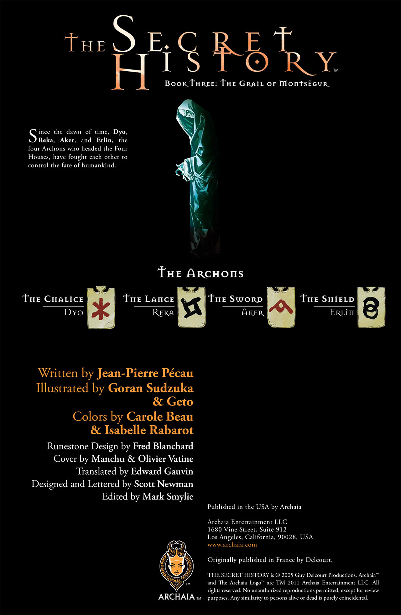 Read online The Secret History comic -  Issue #3 - 3