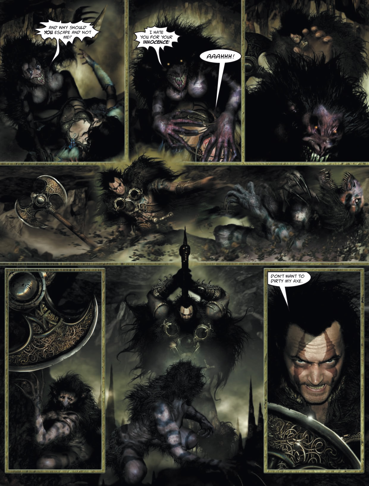 Read online Sláine comic -  Issue # TPB 12 - 121
