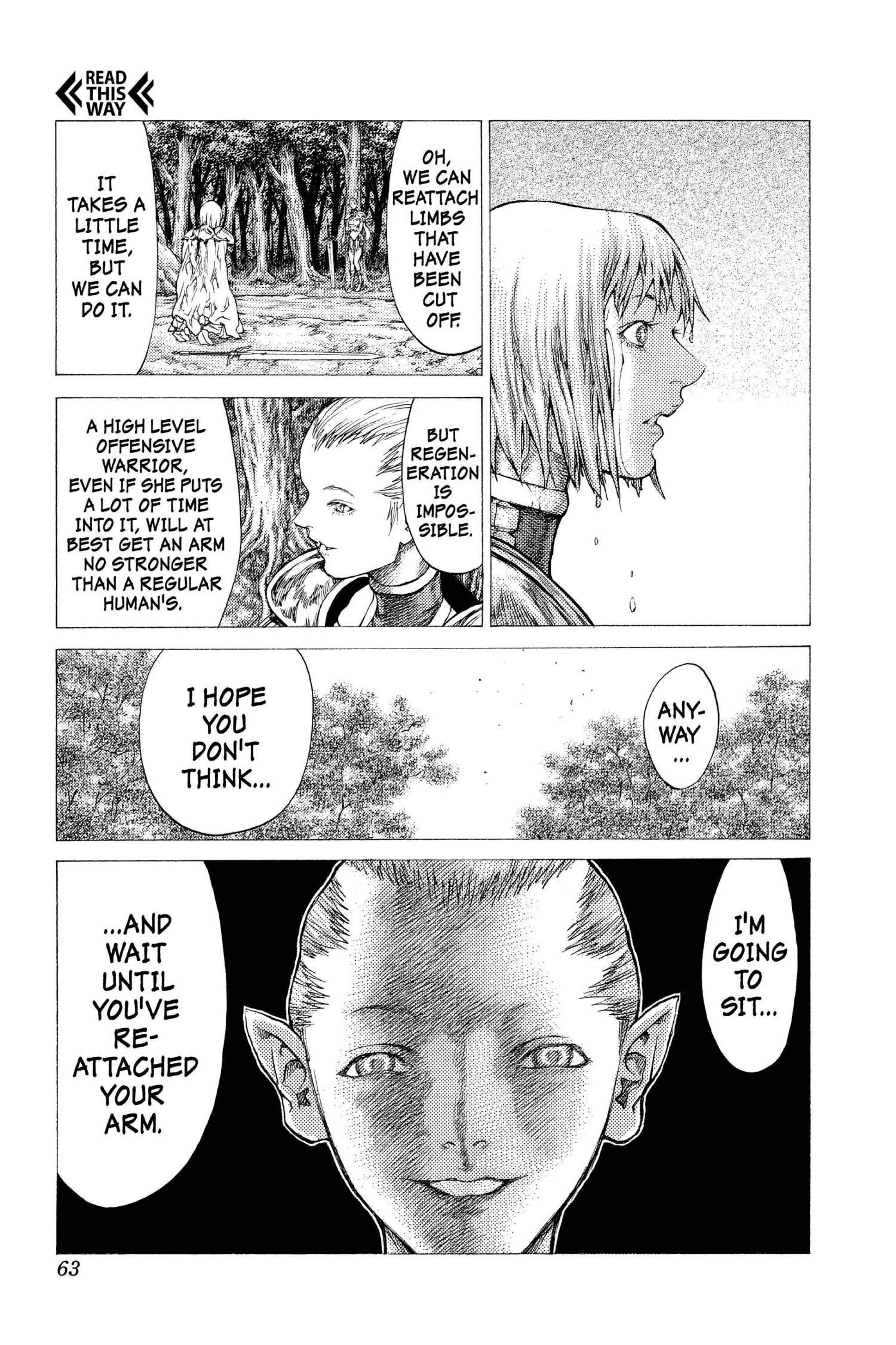 Read online Claymore comic -  Issue #7 - 59