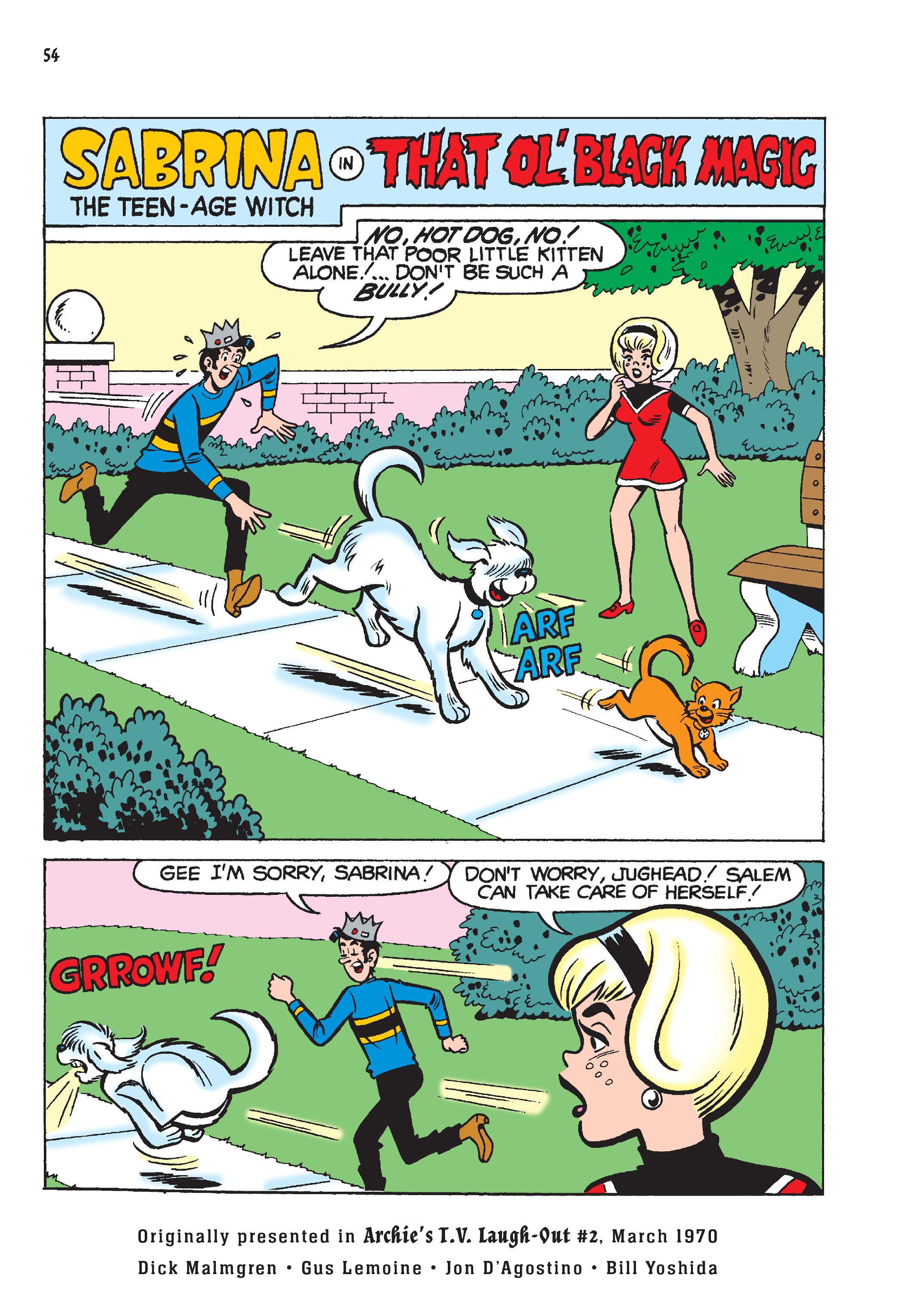 Read online Sabrina the Teen-Age Witch: 60 Magical Stories comic -  Issue # TPB (Part 1) - 56