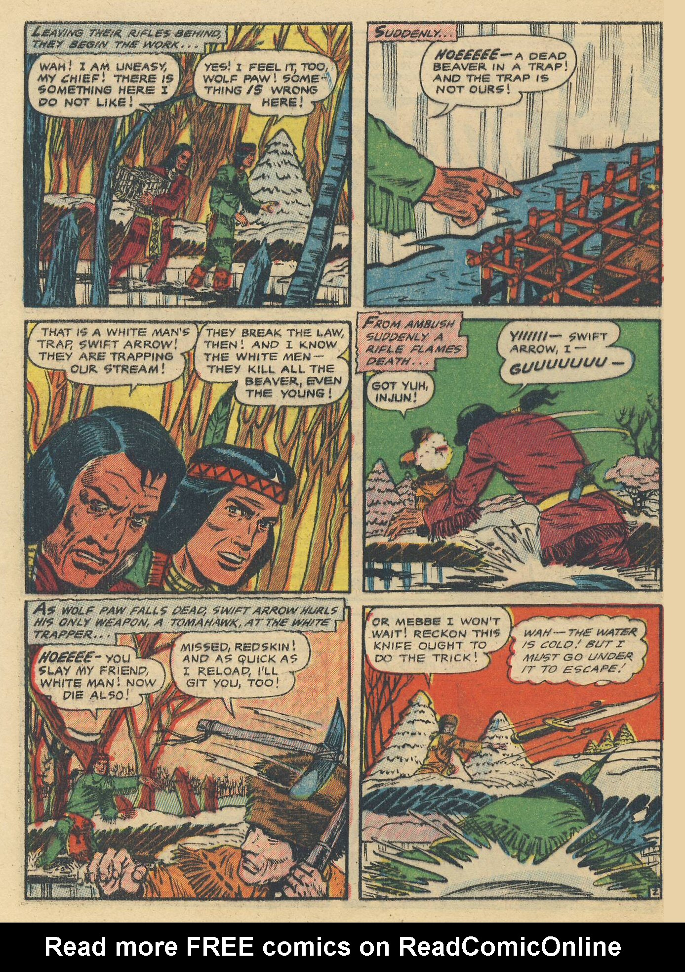 Read online Swift Arrow (1954) comic -  Issue #5 - 4