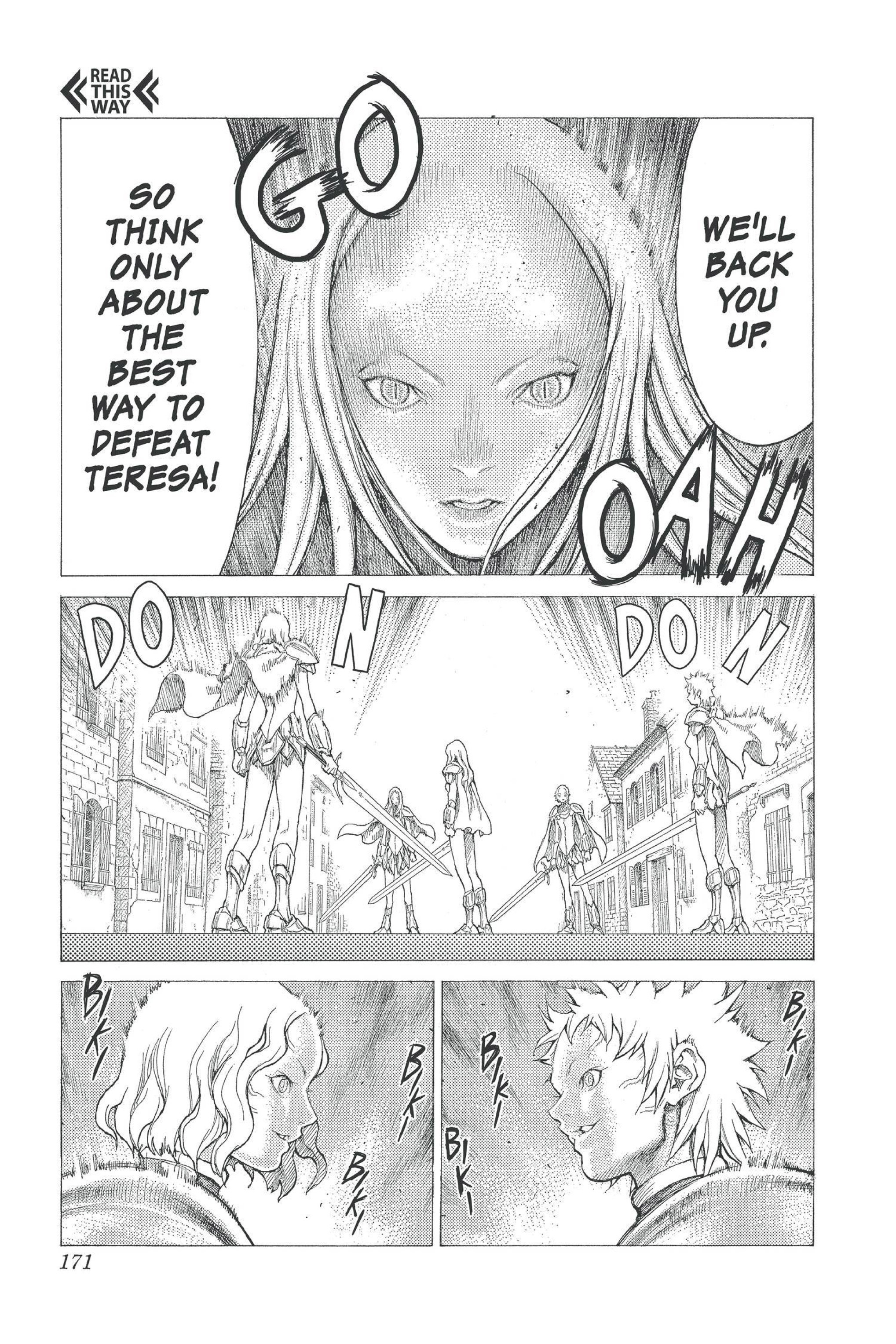 Read online Claymore comic -  Issue #4 - 154