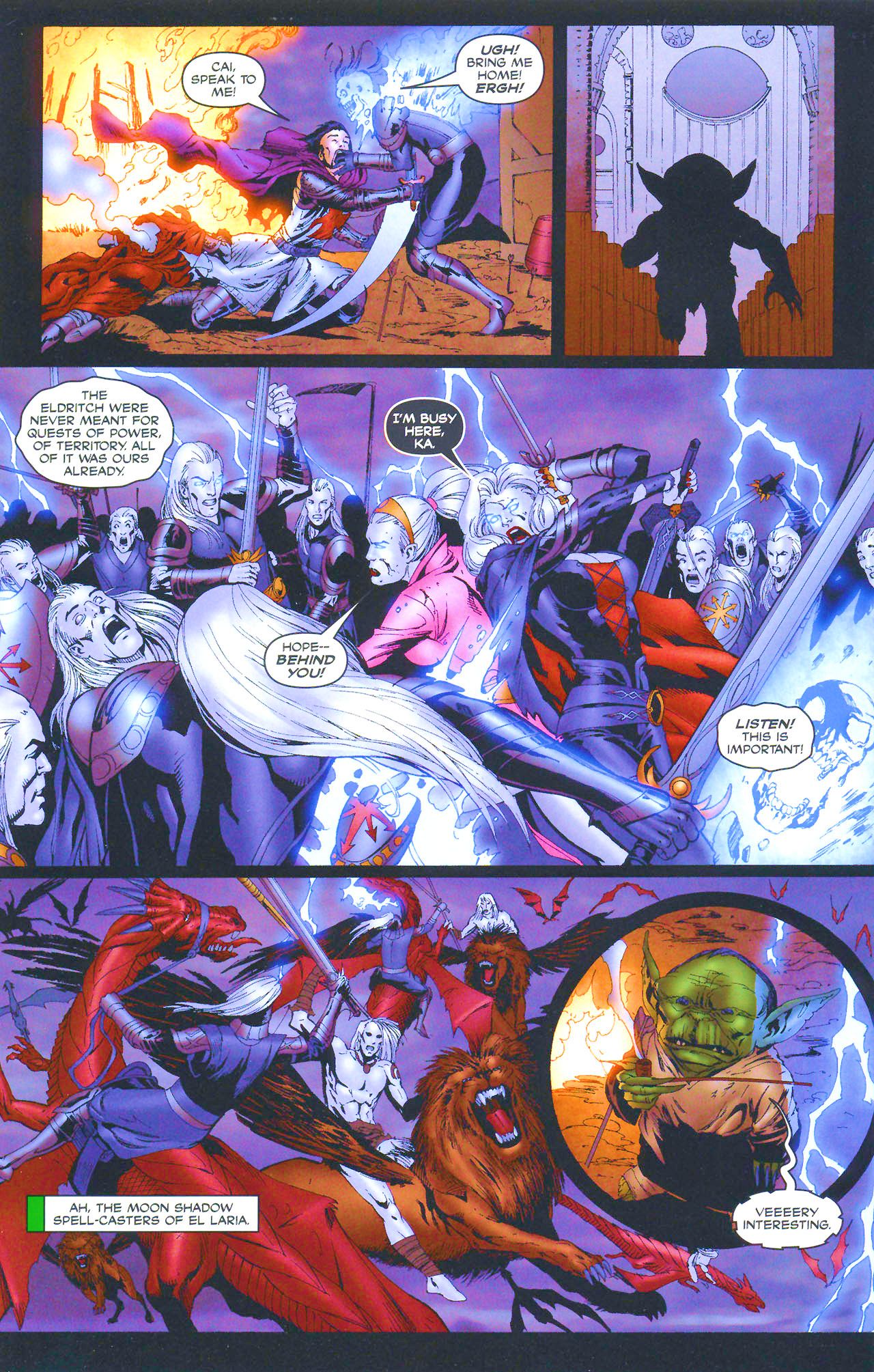 Read online Brian Pulido's Medieval Lady Death:  War of the Winds comic -  Issue #6 - 13