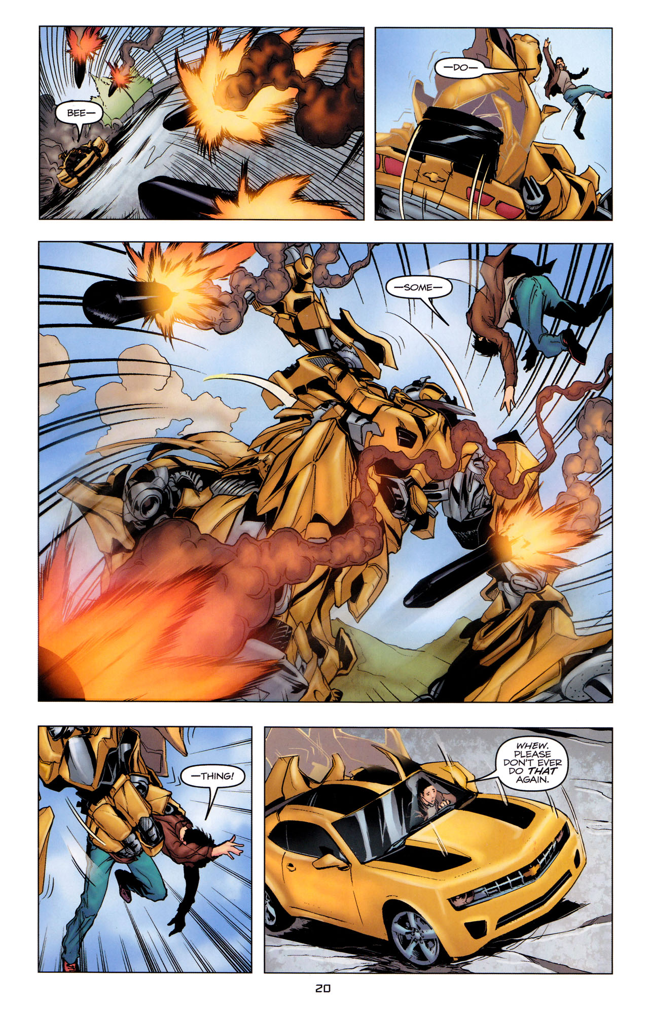 Read online Transformers: Dark of the Moon Movie Adaptation comic -  Issue #2 - 22