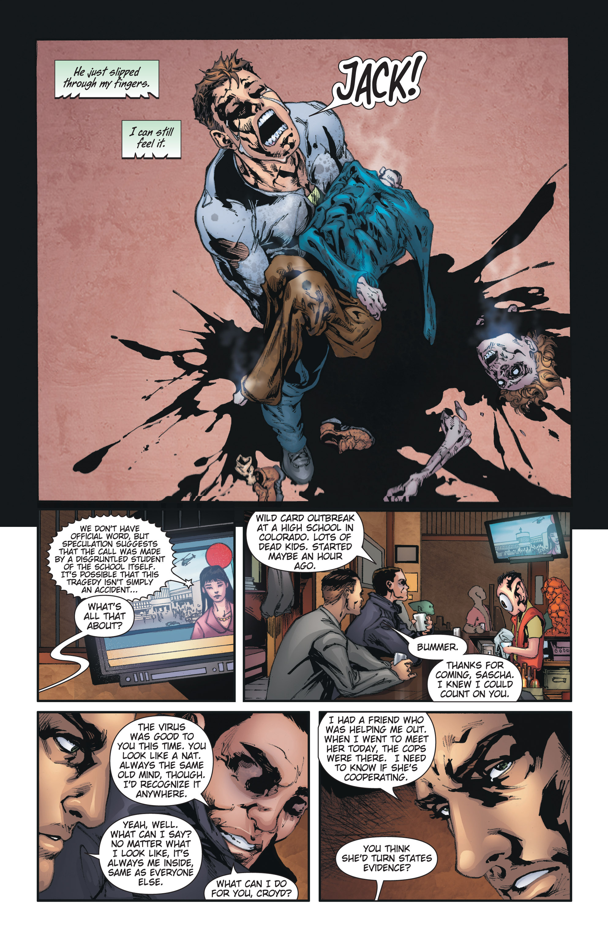 Read online George R.R. Martin's Wild Cards: The Hard Call comic -  Issue # _TPB (Part 1) - 22